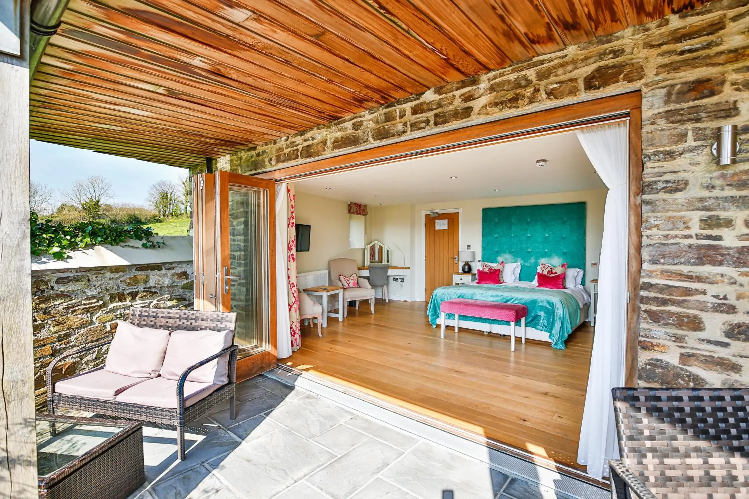 Patio, Seating Area in The Horn Of Plenty