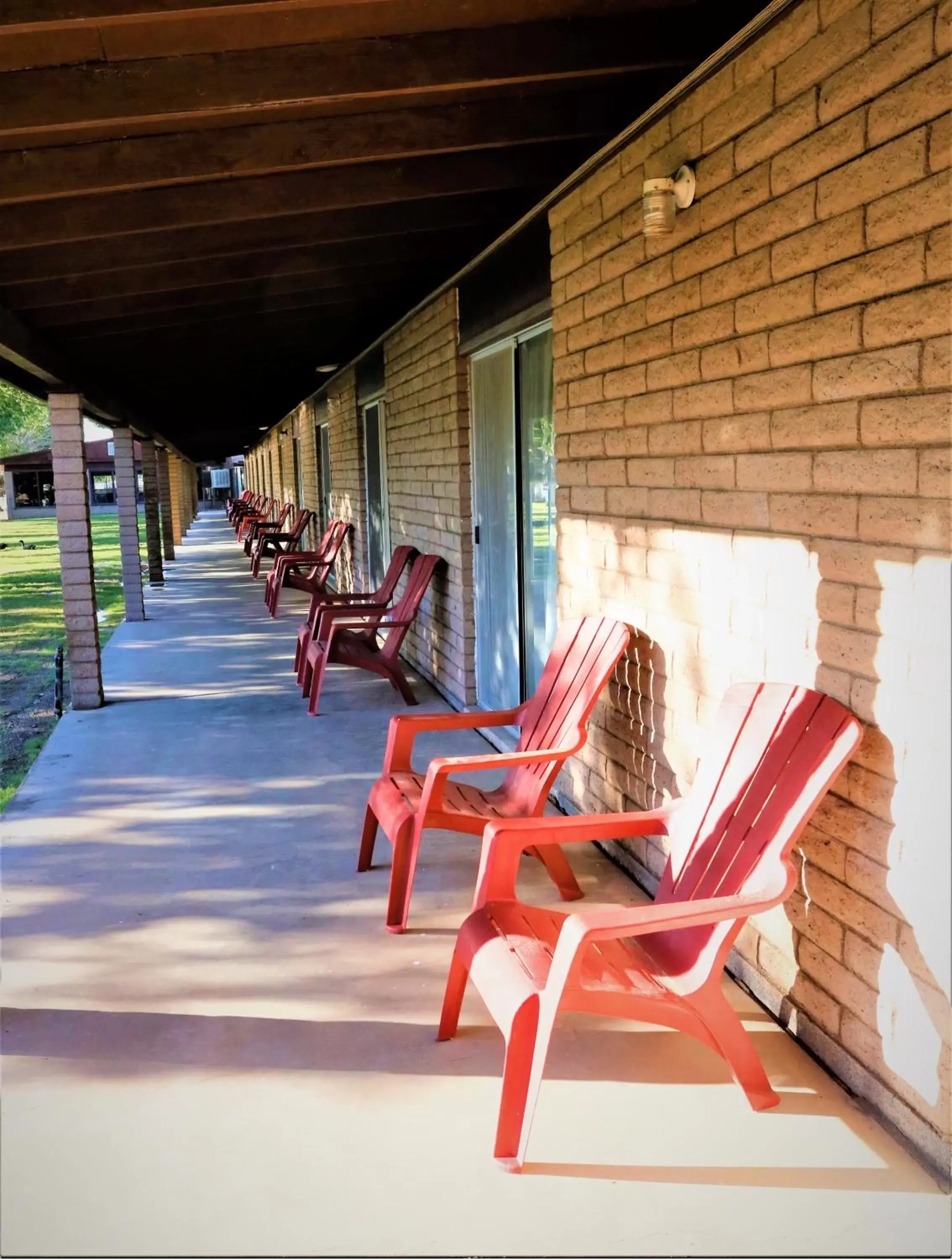 Patio in Roosevelt Resort Park