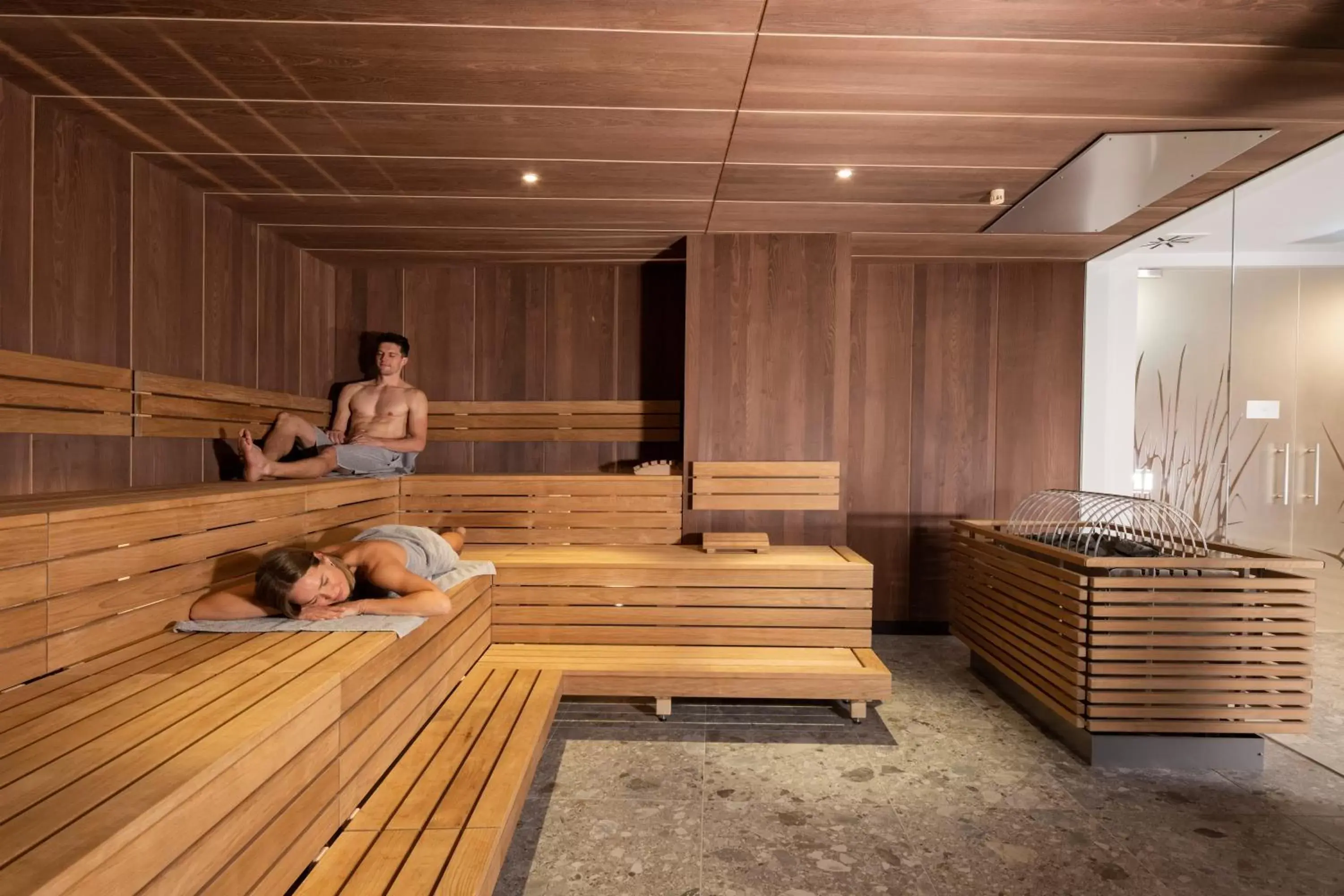 Sauna in Hotel City Krone