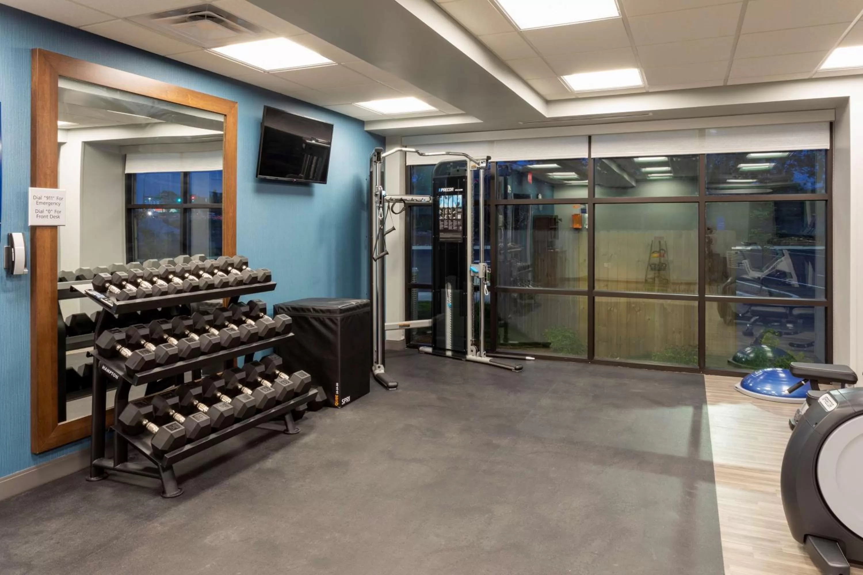 Fitness centre/facilities in Hampton Inn Eden Prairie Minneapolis