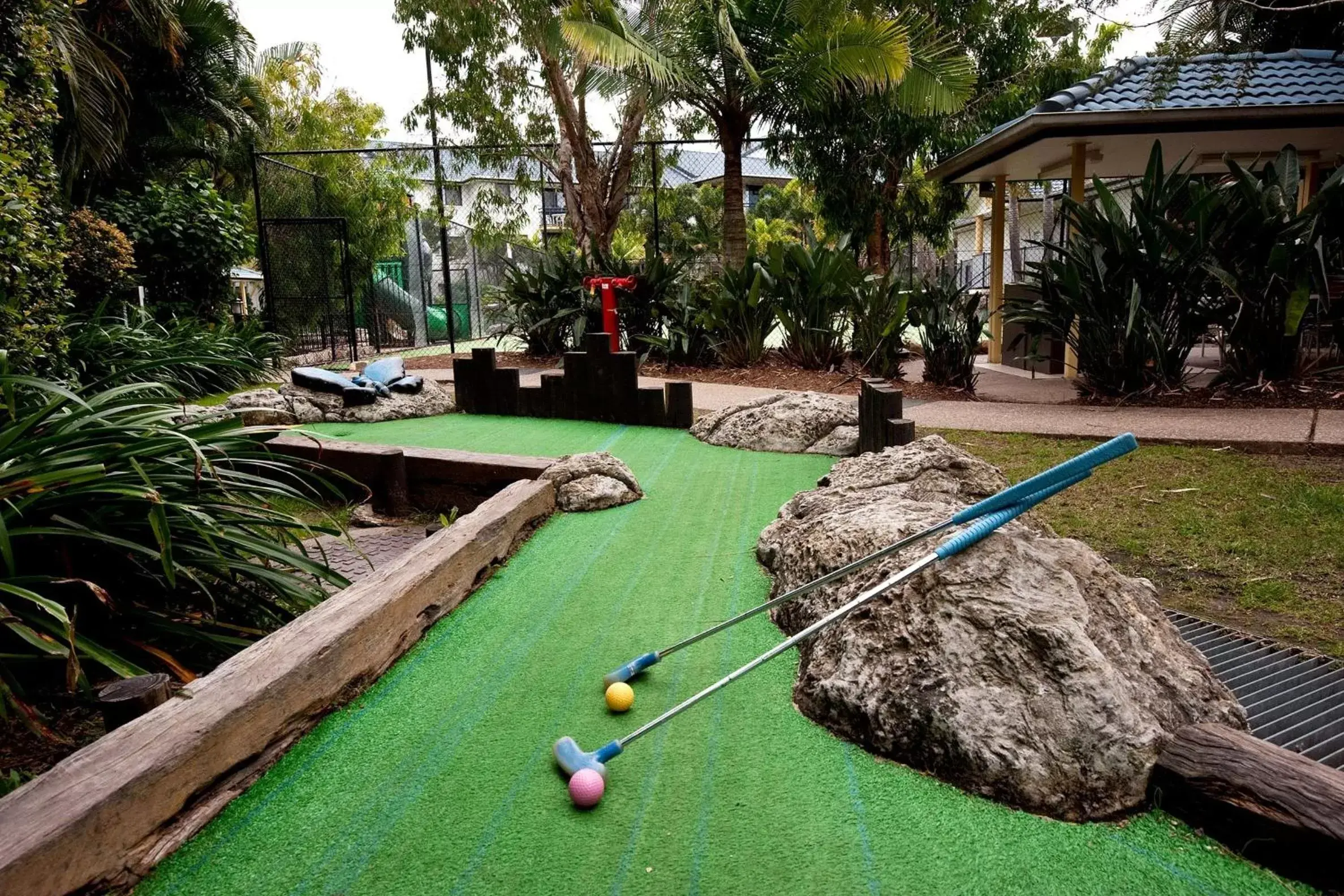 Minigolf in Turtle Beach Resort