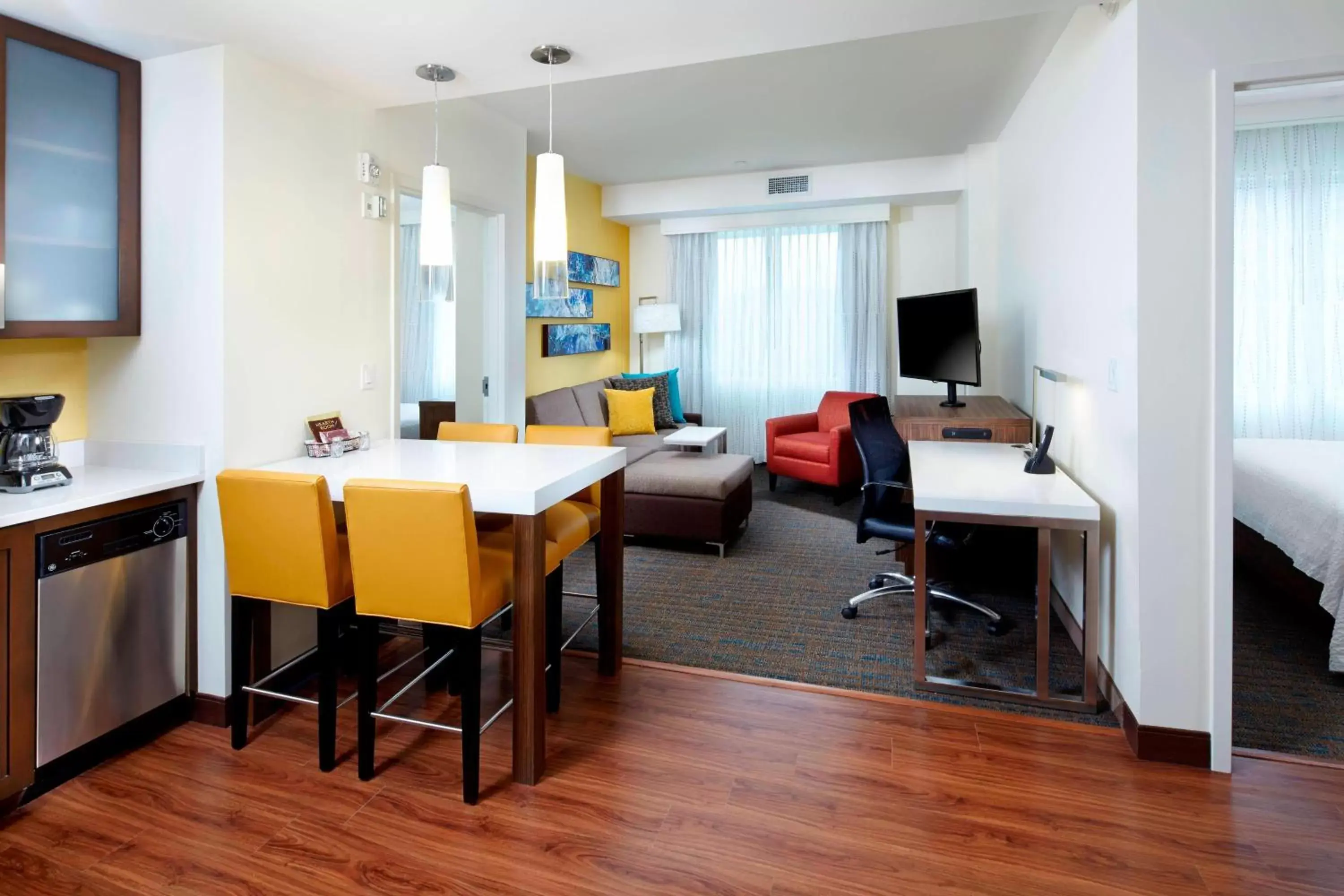 Living room in Residence Inn by Marriott Secaucus Meadowlands