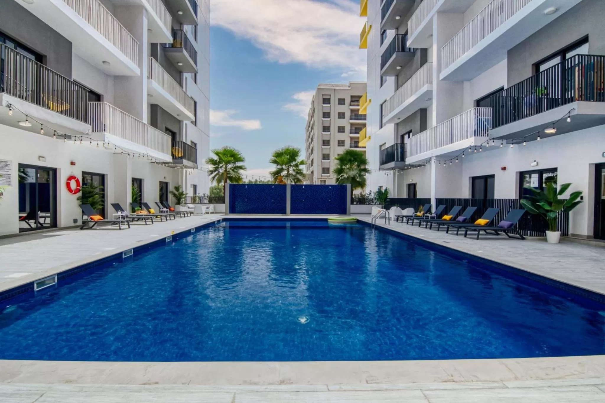 Swimming pool in YouCo coliving Dubai