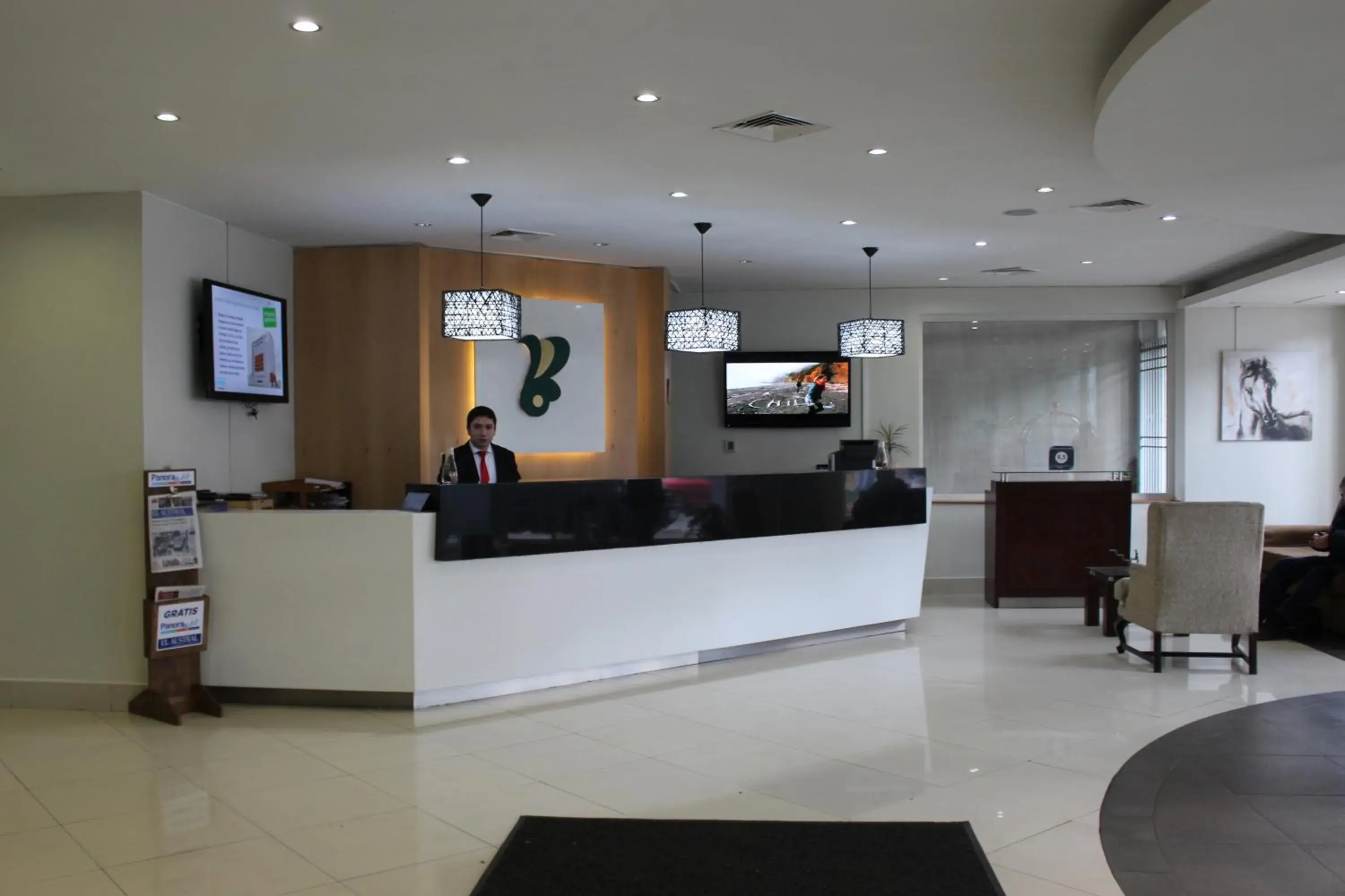 Lobby or reception, Lobby/Reception in Hotel Diego de Almagro Temuco
