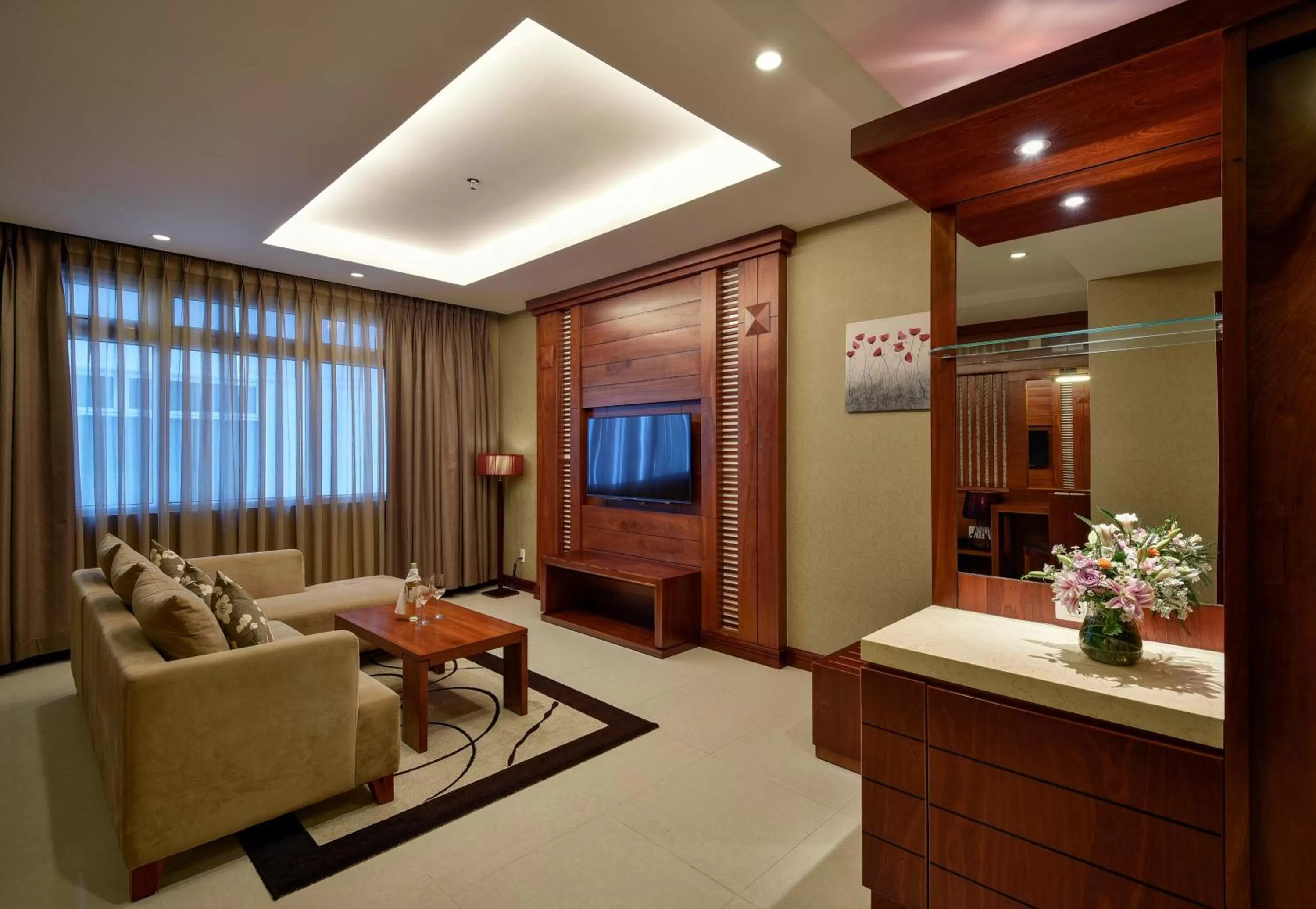 Photo of the whole room in Aquari Hotel