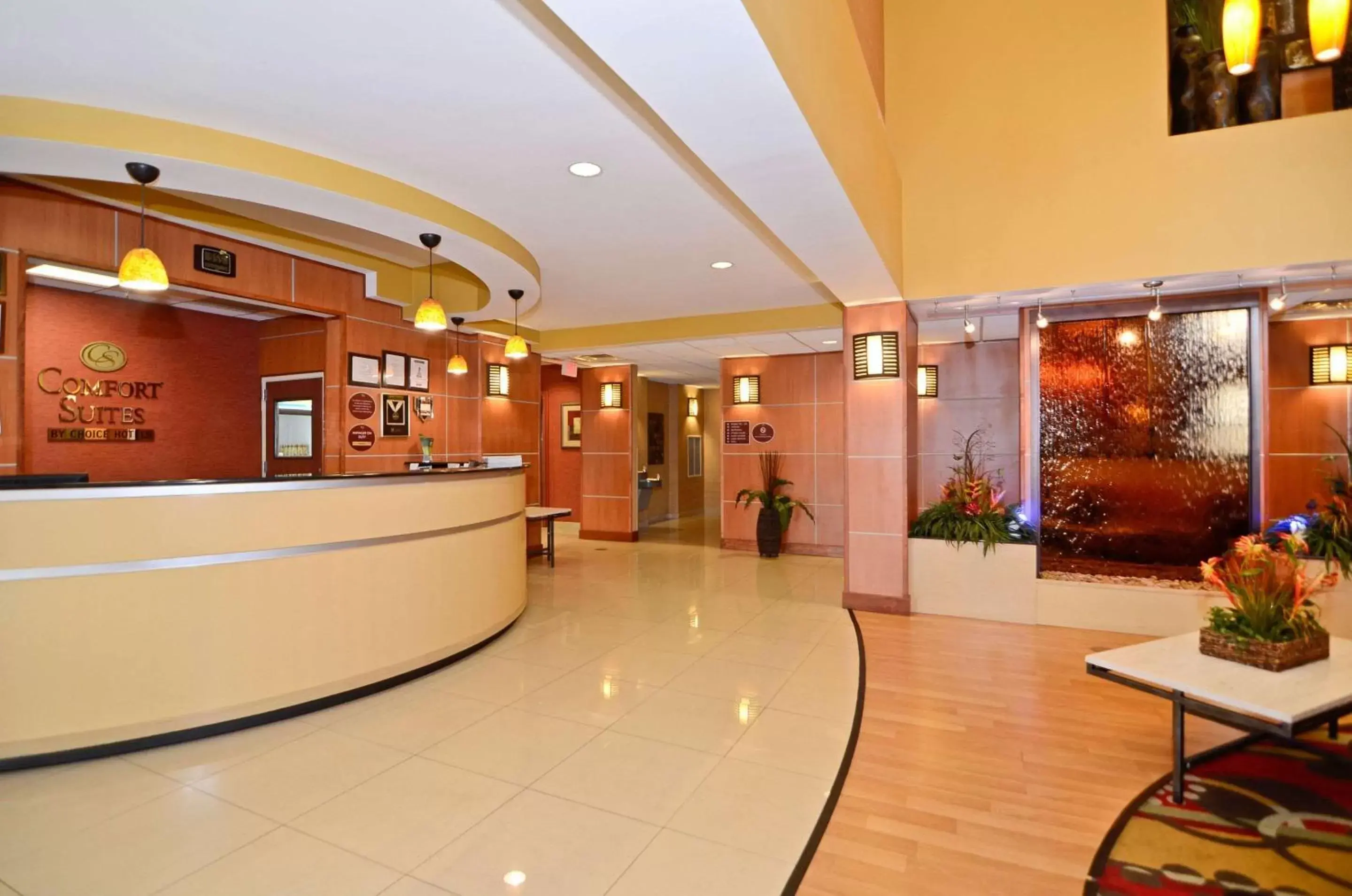Lobby or reception, Lobby/Reception in Comfort Suites Panama City near Tyndall AFB