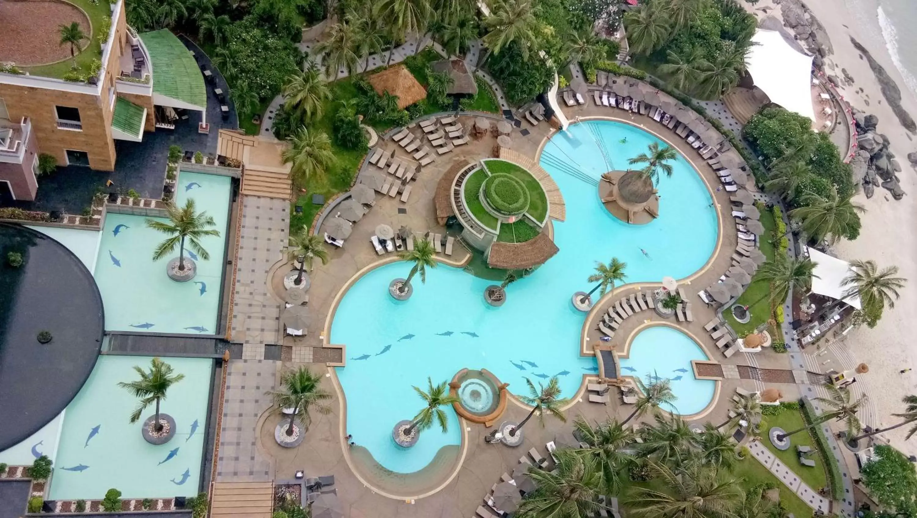 Pool View in Hilton Hua Hin Resort & Spa