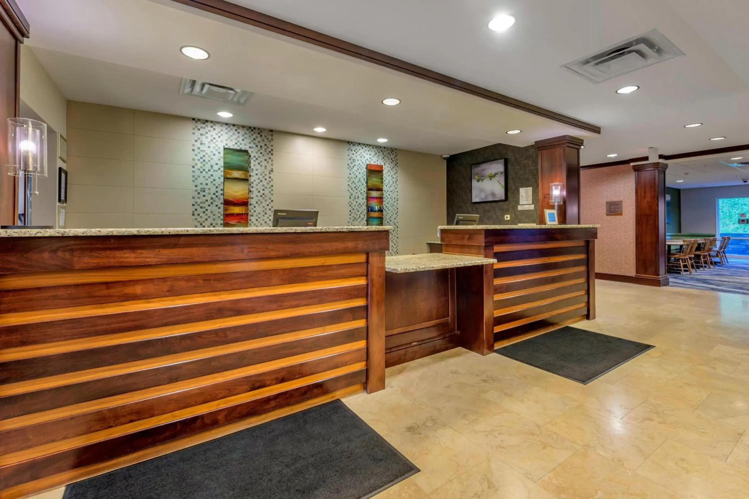 Lobby or reception, Lobby/Reception in Fairfield Inn & Suites by Marriott Slippery Rock