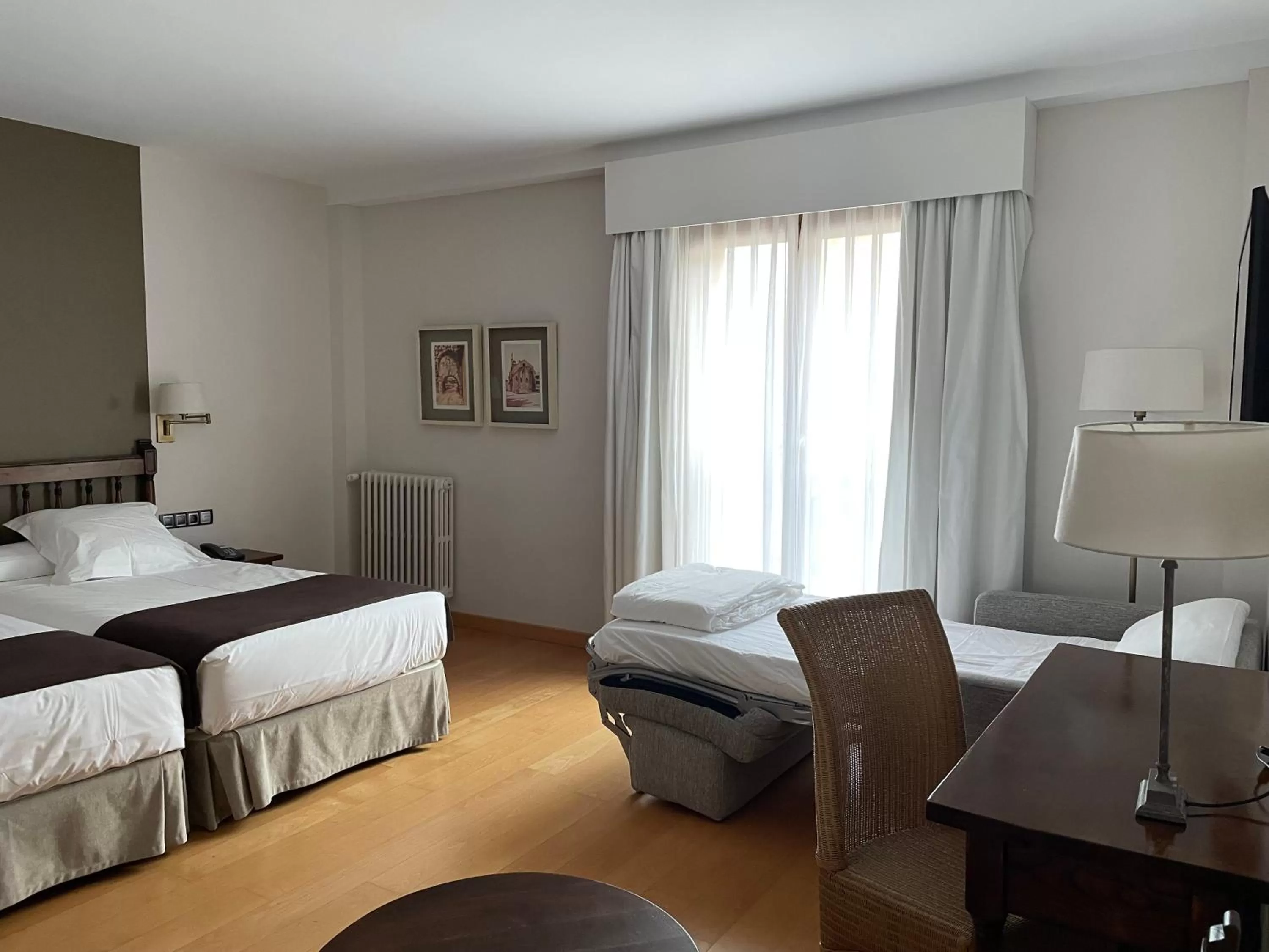 Bed in Parador de Puebla de Sanabria