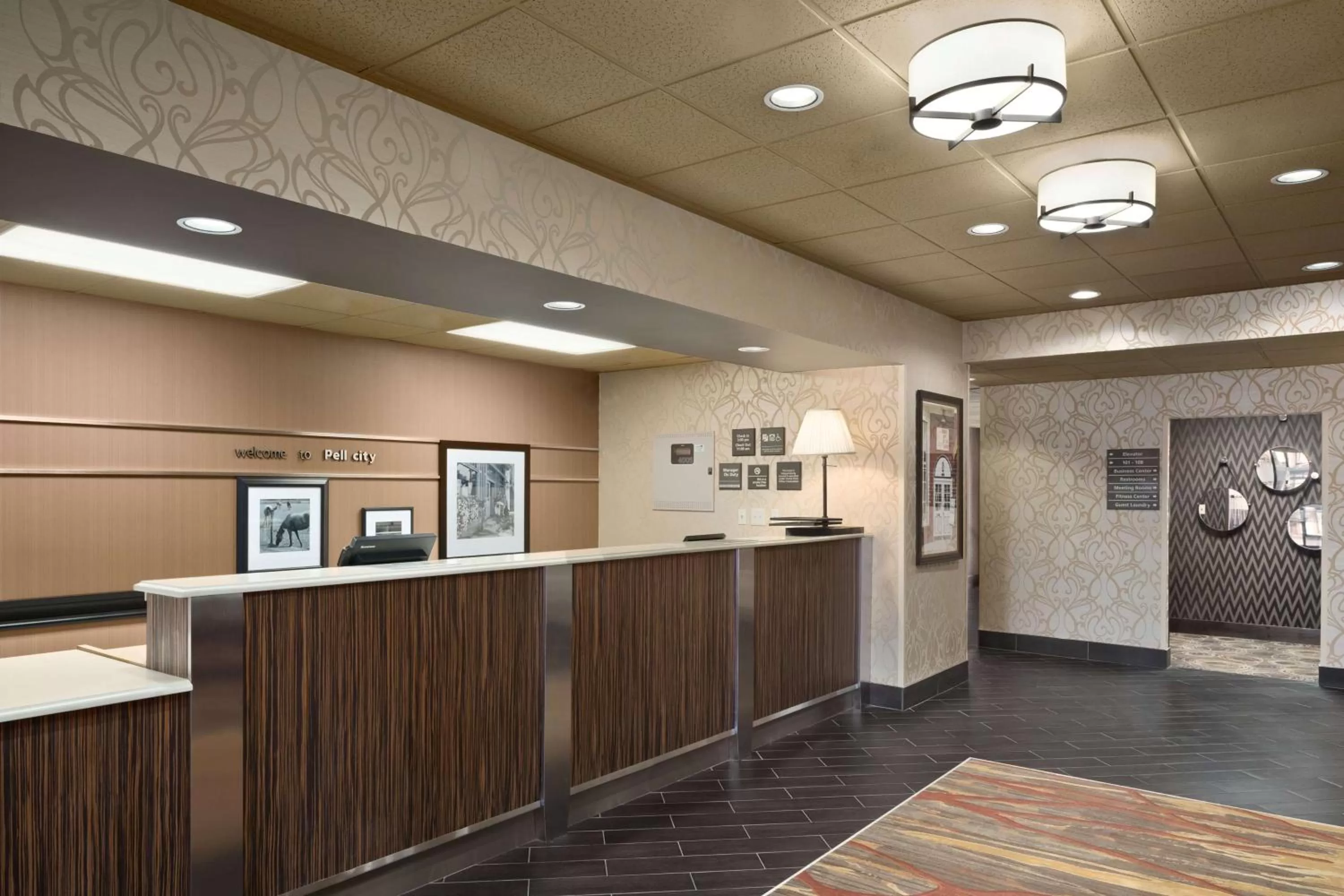 Lobby or reception in Hampton Inn Pell City