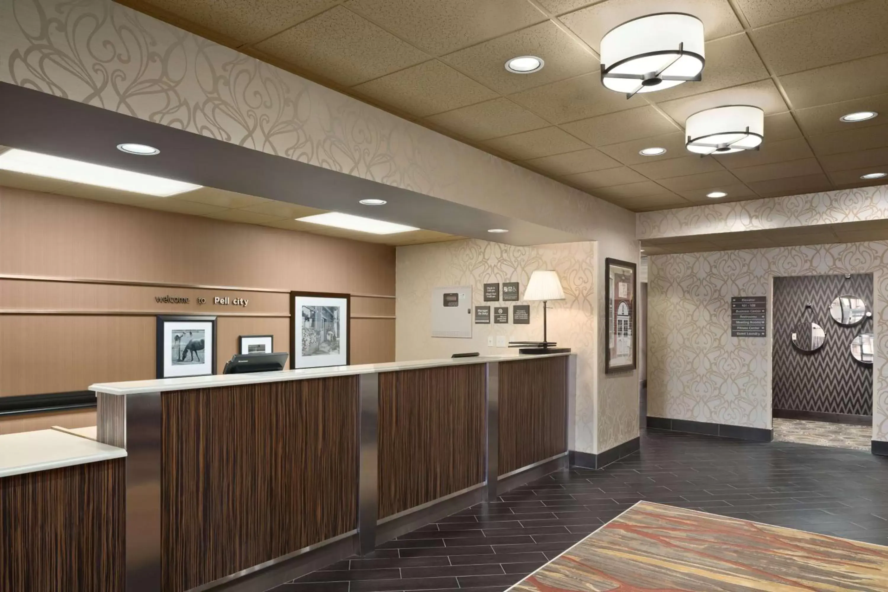 Lobby or reception in Hampton Inn Pell City Lobby or reception in Hampton Inn Pell City