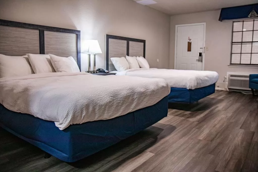 Bed in Salt Creek Lodge