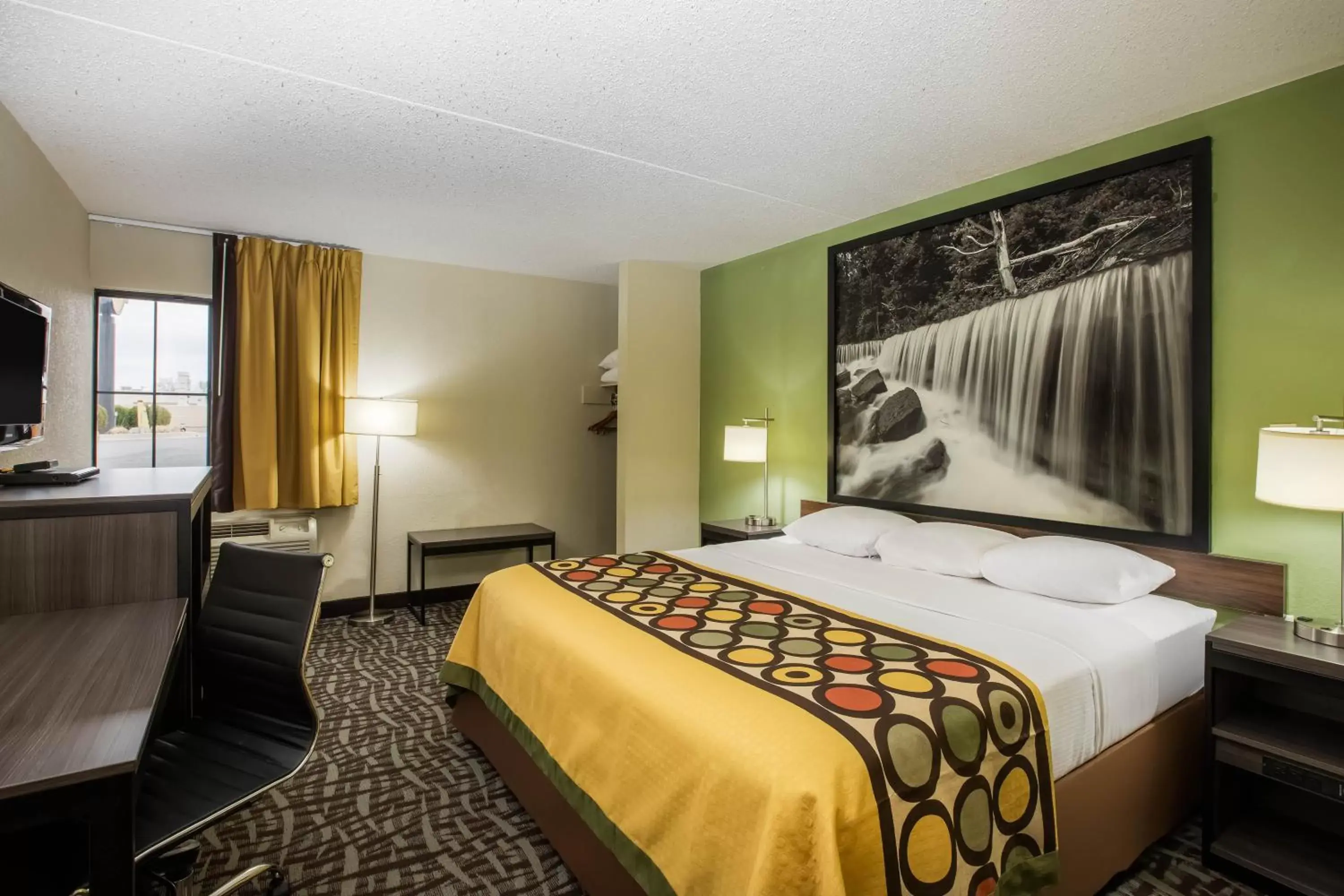 Bed in Super 8 by Wyndham Wichita East