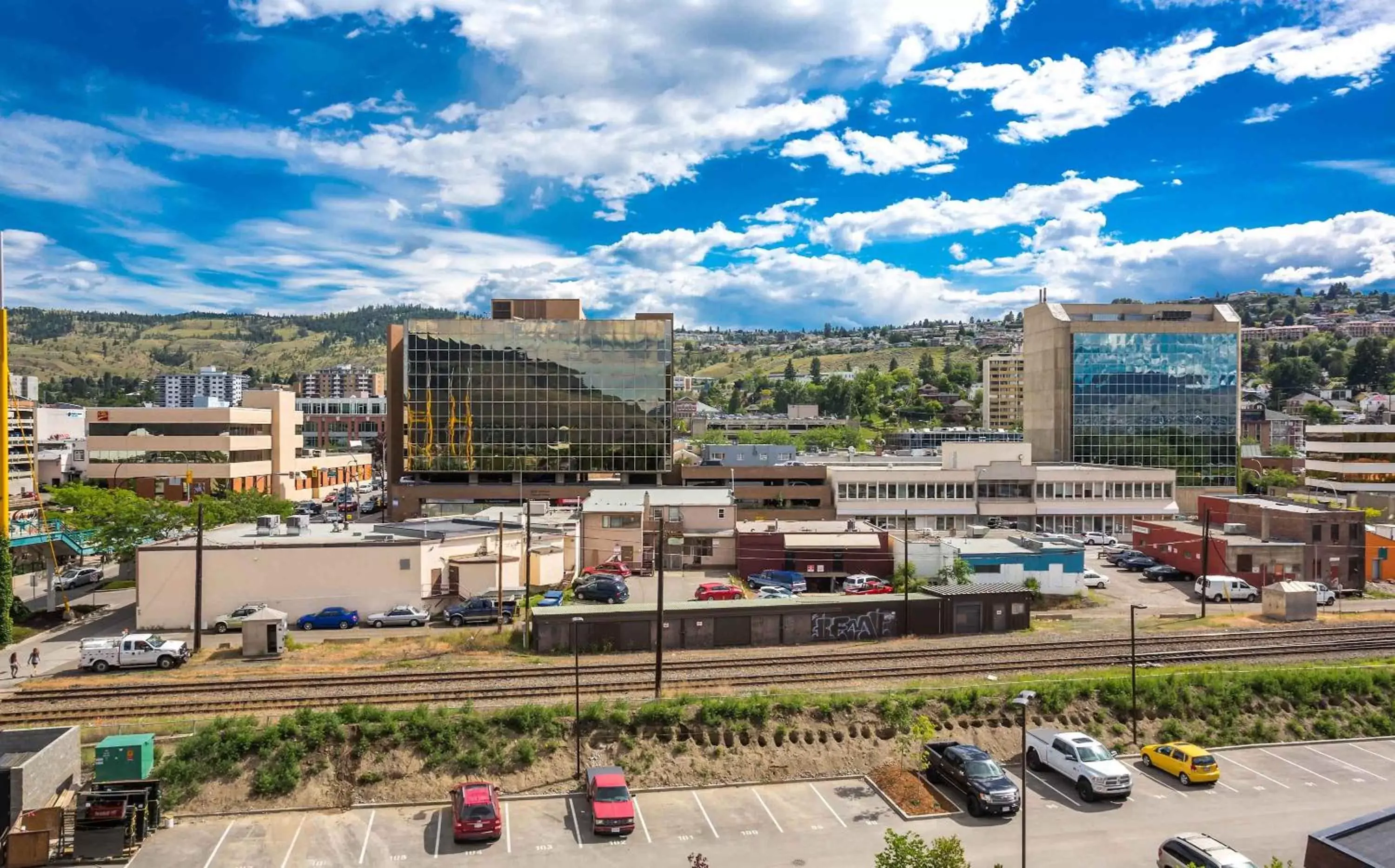 Property building in Sandman Signature Kamloops Hotel