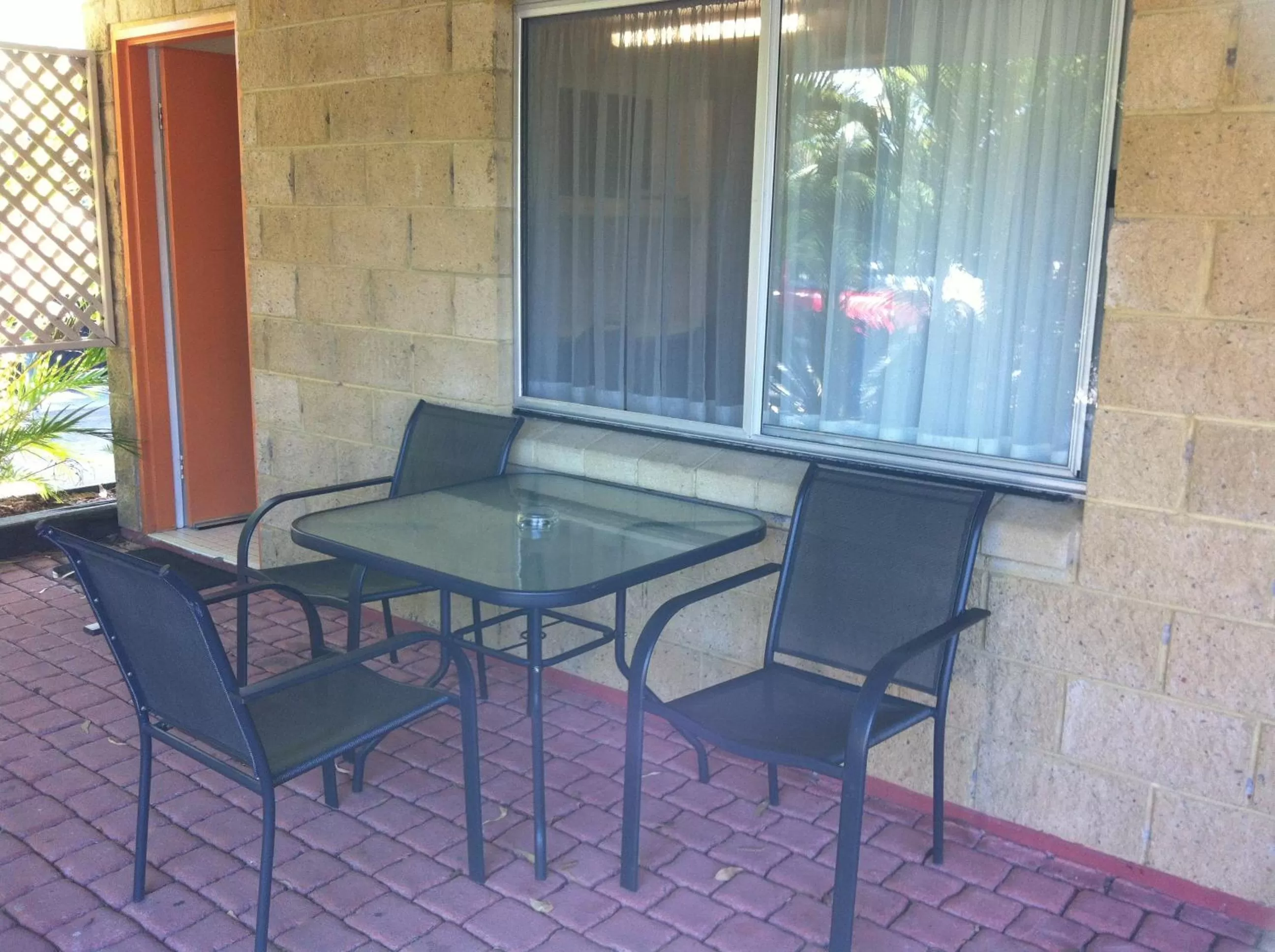 Patio in Mango Tree Motel