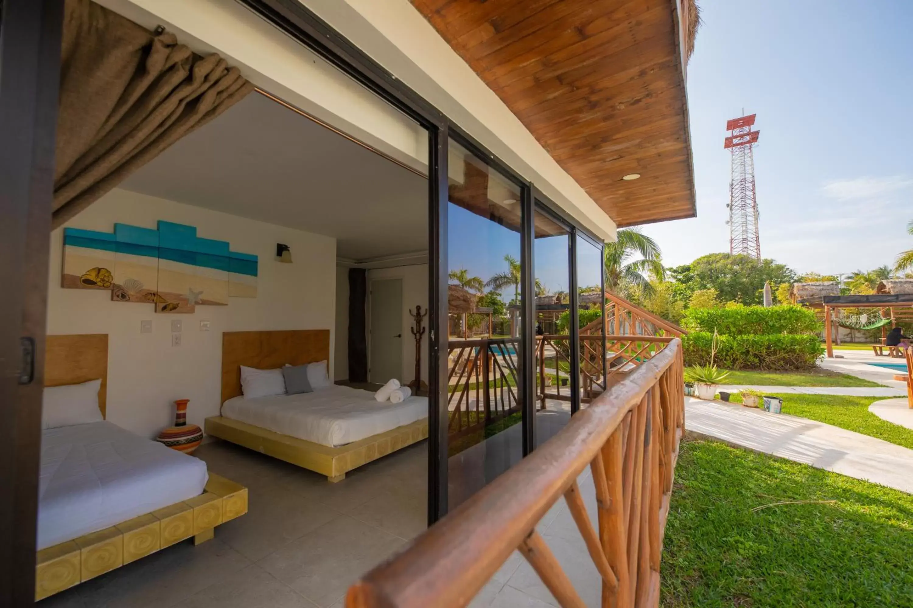 Balcony/Terrace in HOTEL & BEACH CLUB OJO DE AGUA