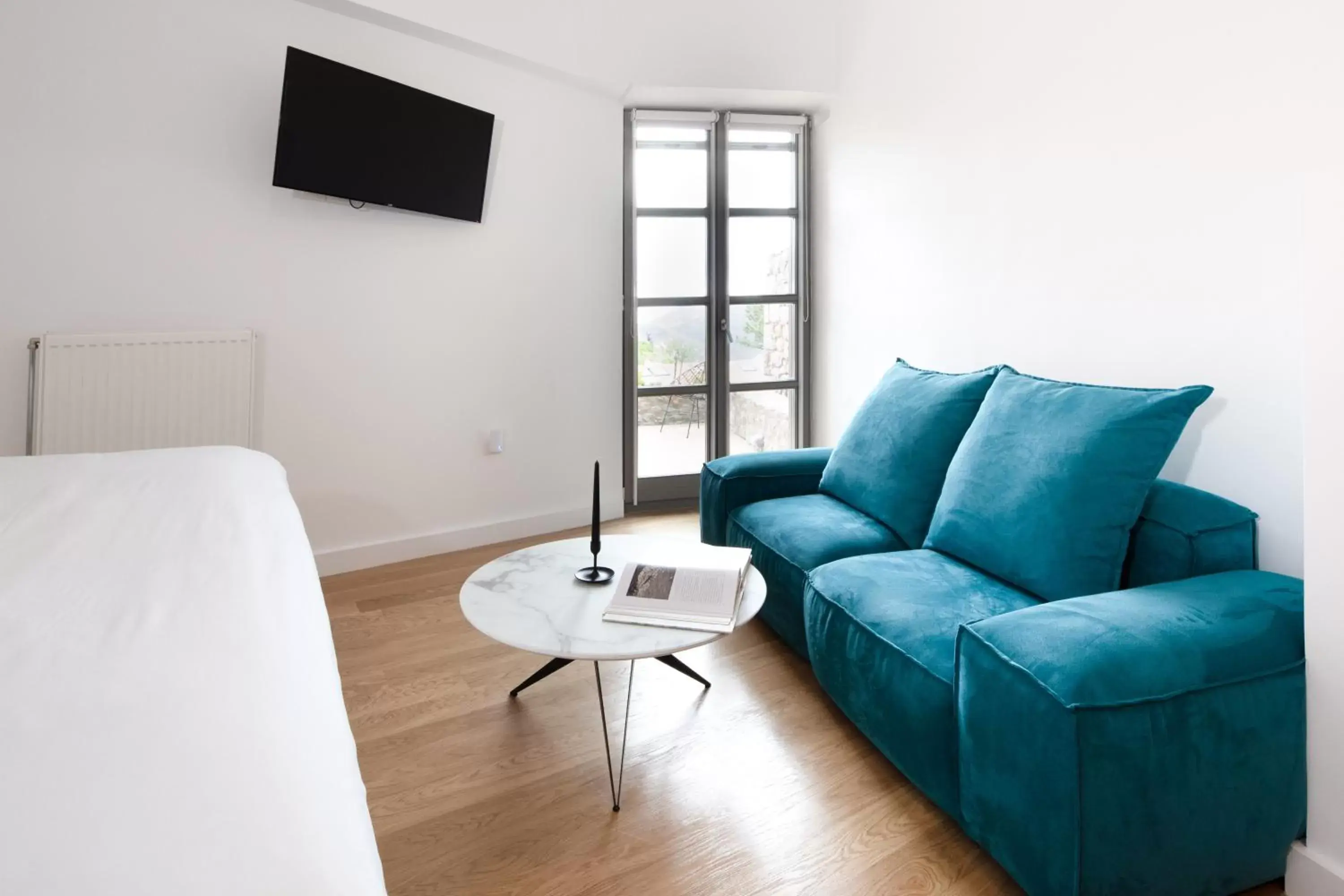 Living room, Seating Area in Clocktower Luxury Suites