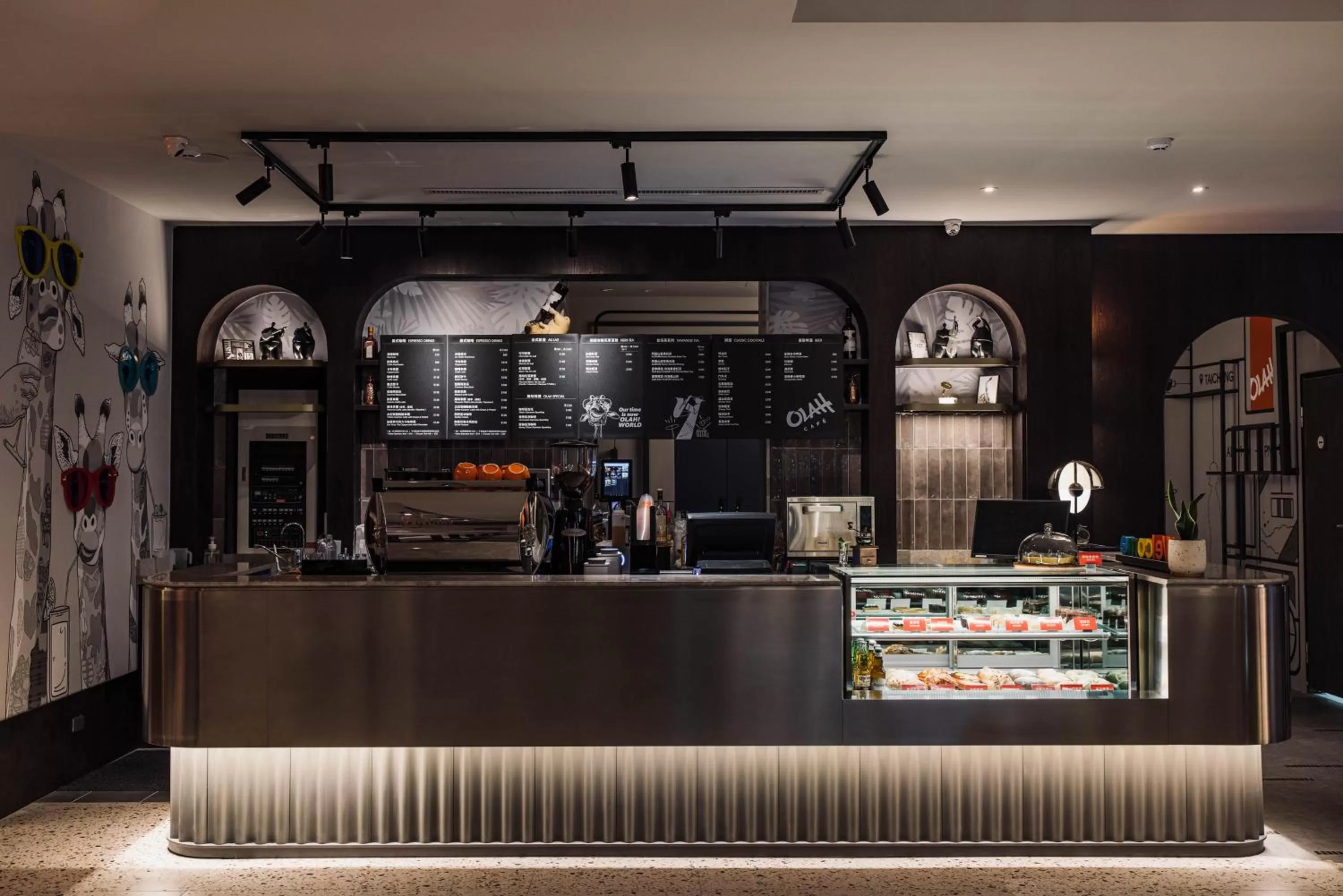 Lobby or reception in OLAH Poshtel - Taichung Station