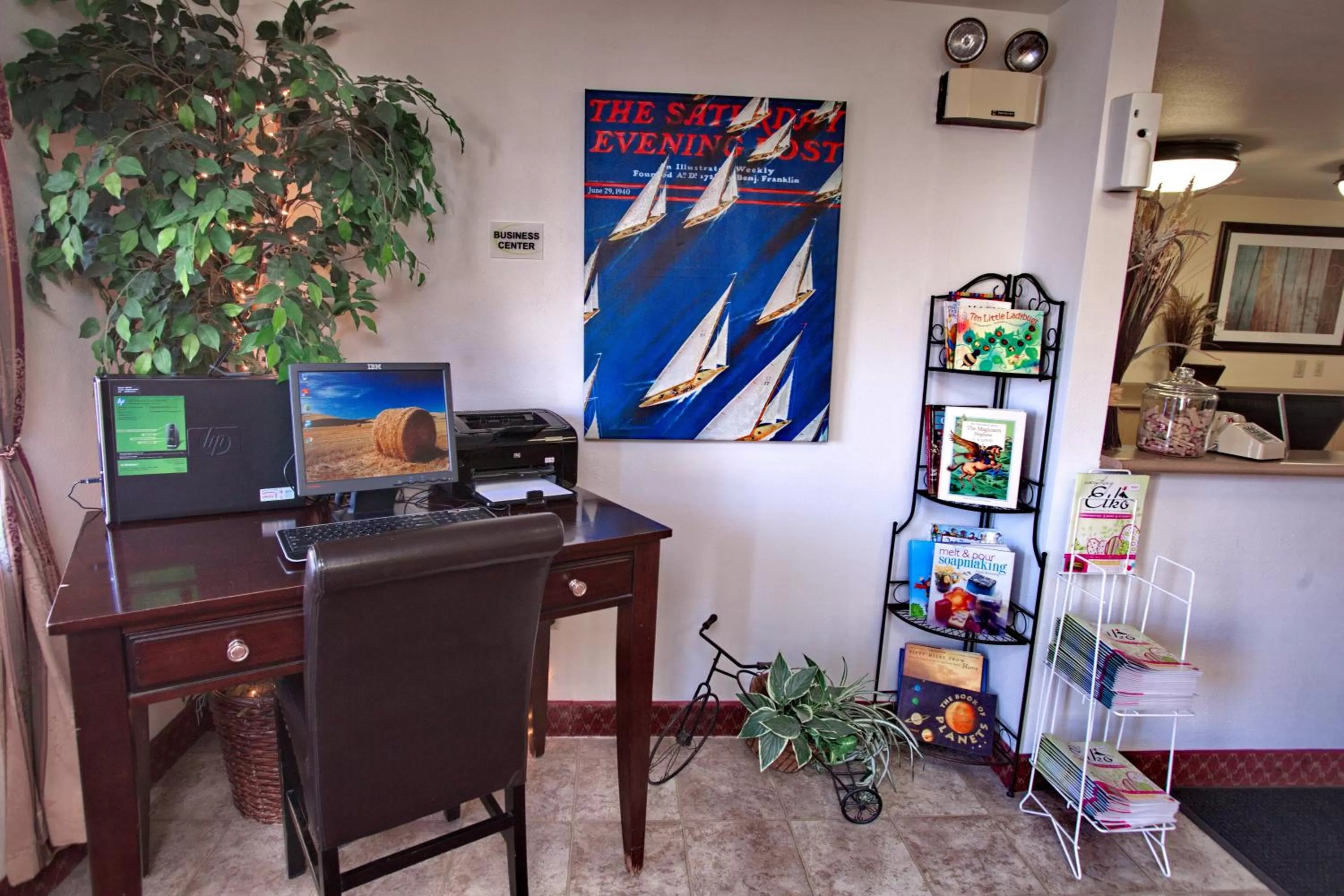 Lobby or reception in Super 8 by Wyndham Elko