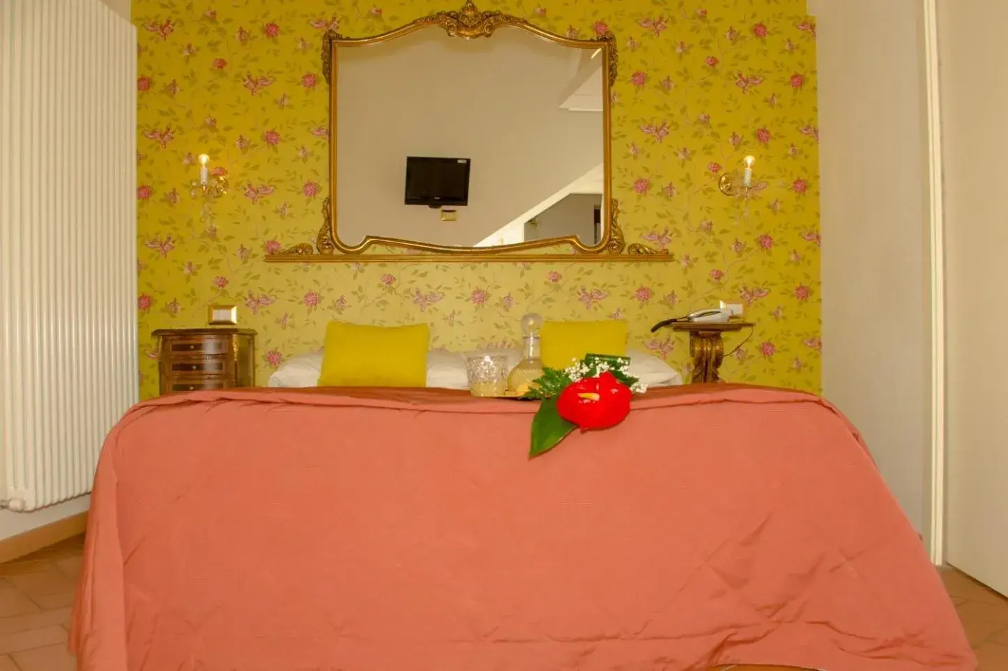 Bed in Relais Alcova del Doge