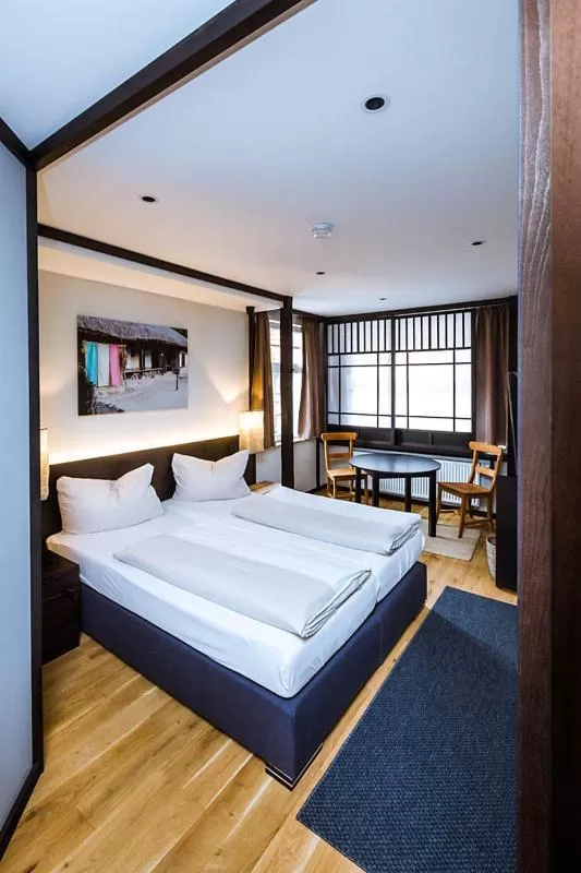 Decorative detail, Bed in Hotel zur Amtspforte