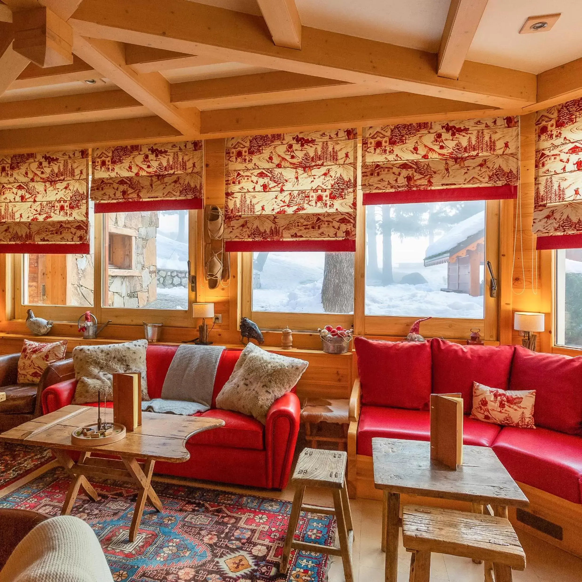 Lounge or bar, Seating Area in Chalet Mounier