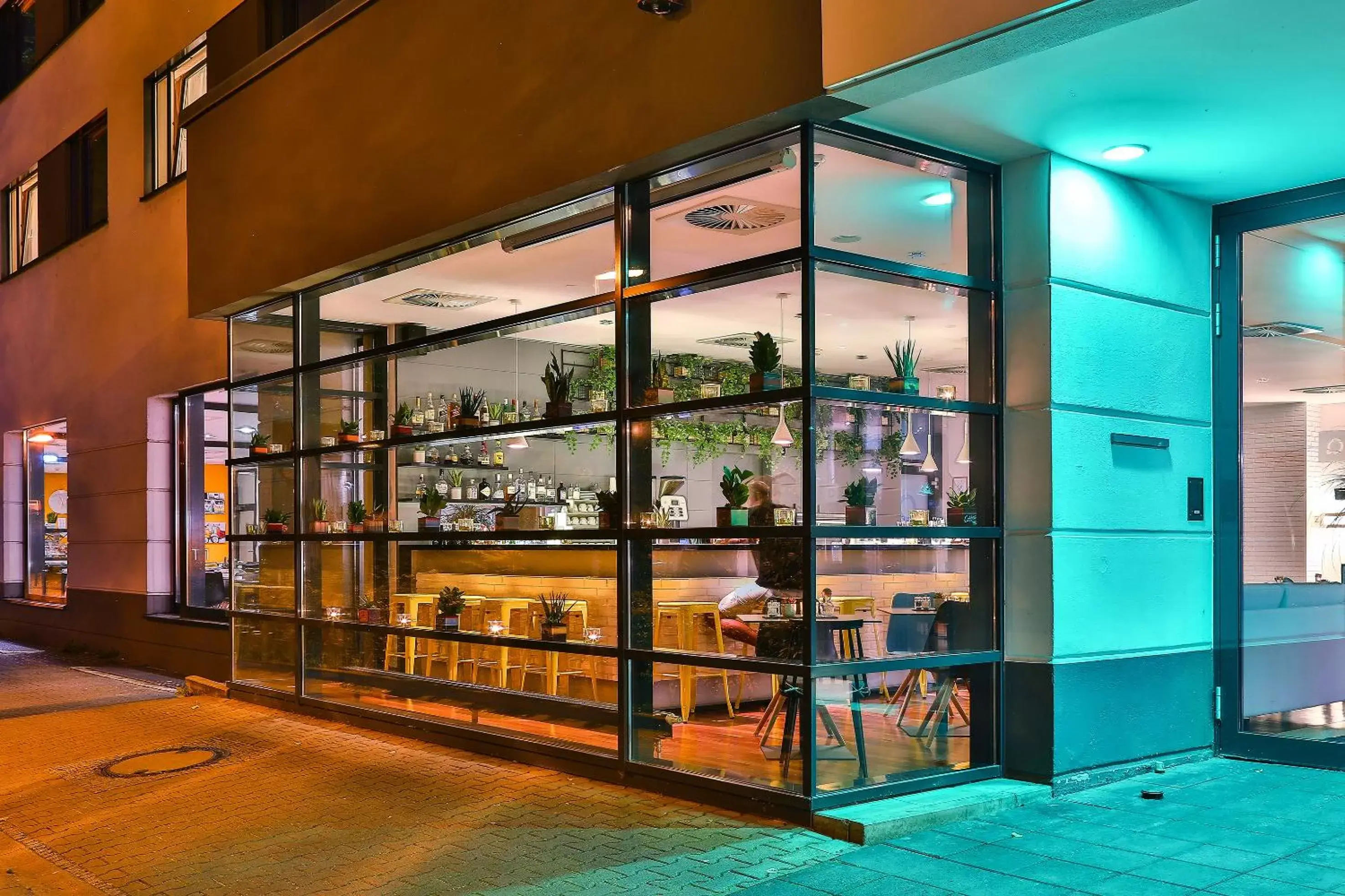 Facade/entrance in Hotel Frankfurt Messe Affiliated by Meliá Facade/entrance in Hotel Frankfurt Messe Affiliated by Meliá