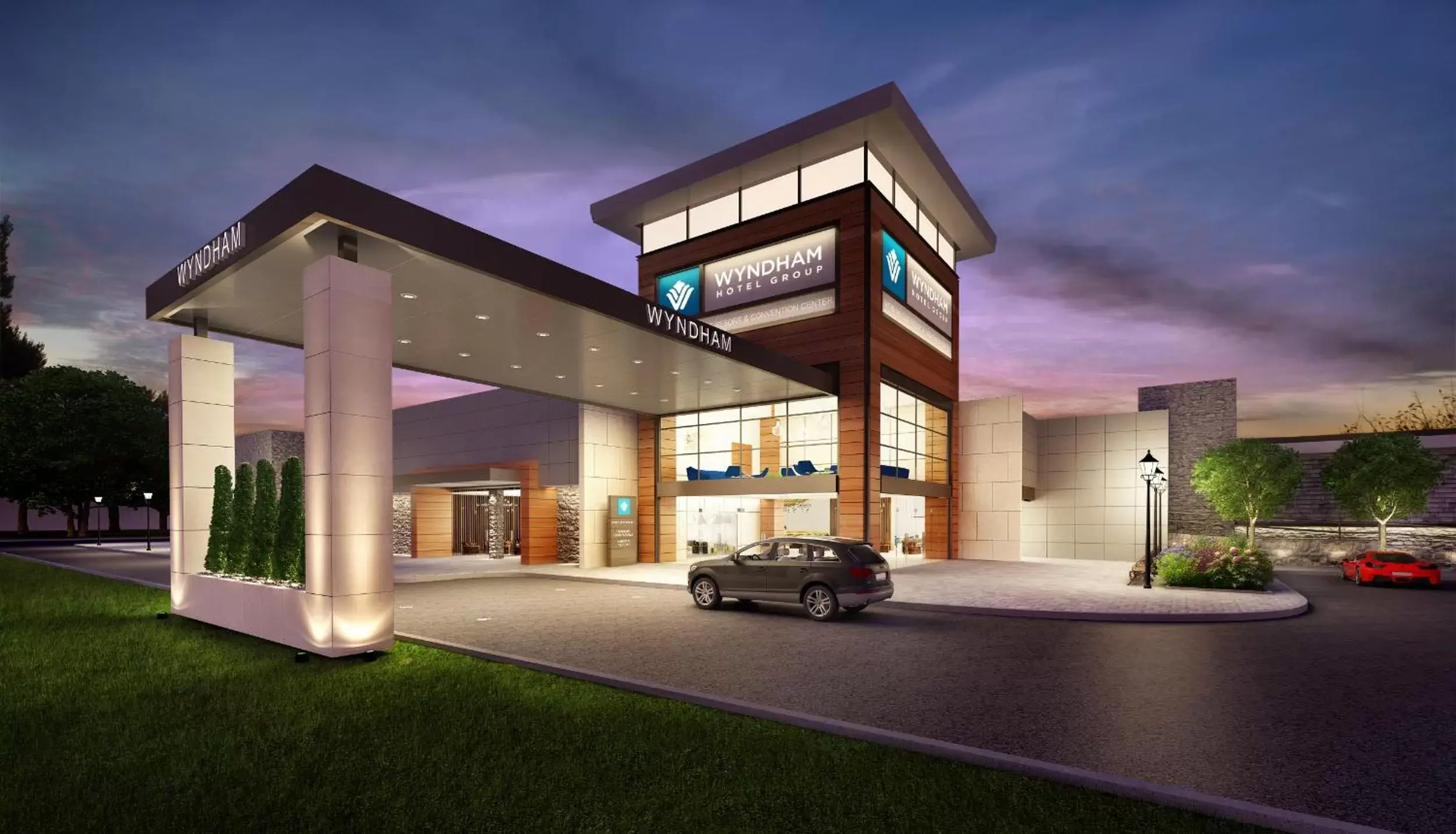 Facade/entrance in Wyndham Lancaster Resort and Convention Center Facade/entrance in Wyndham Lancaster Resort and Convention Center