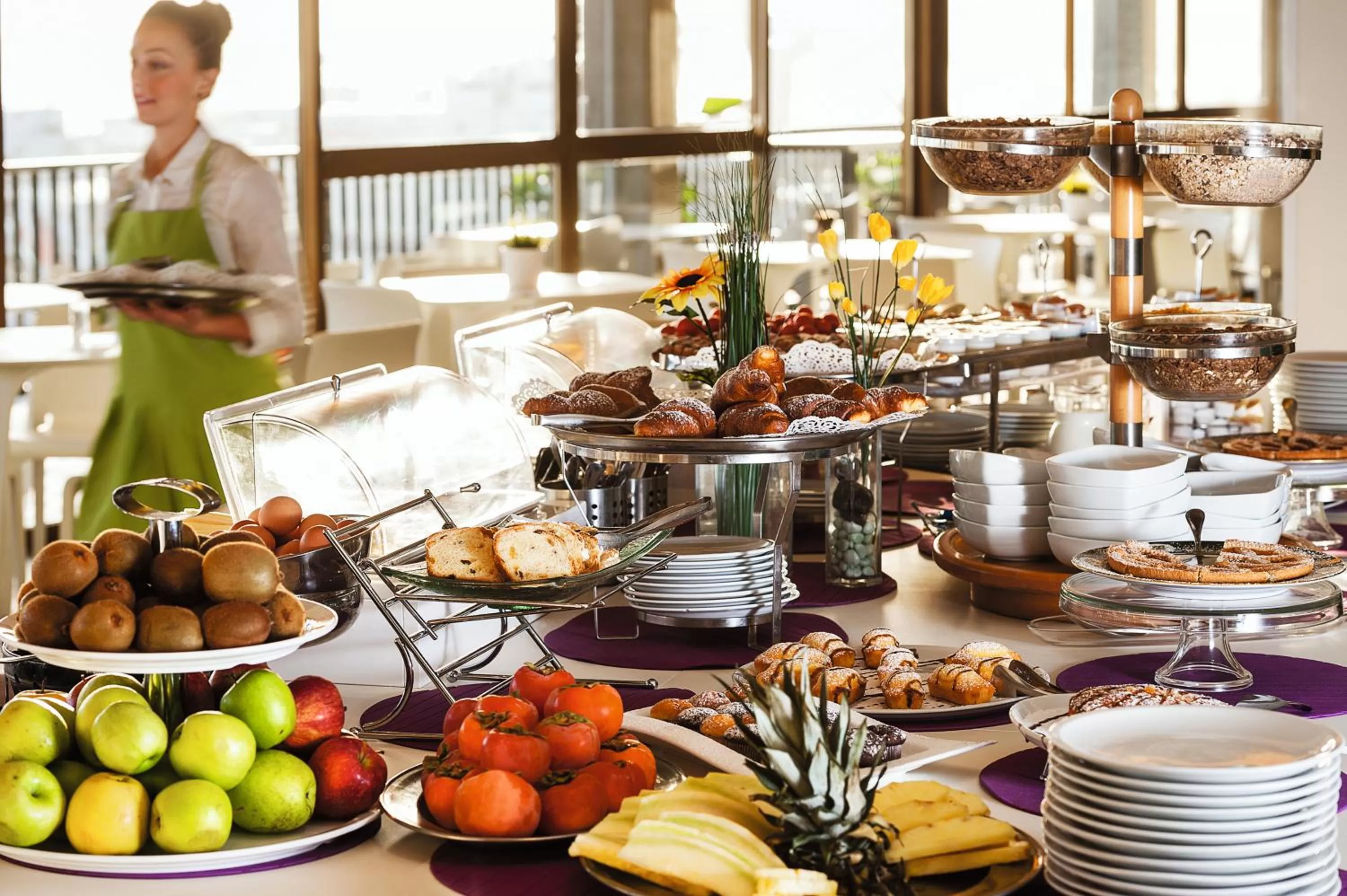 Food in President Hotel Palermo