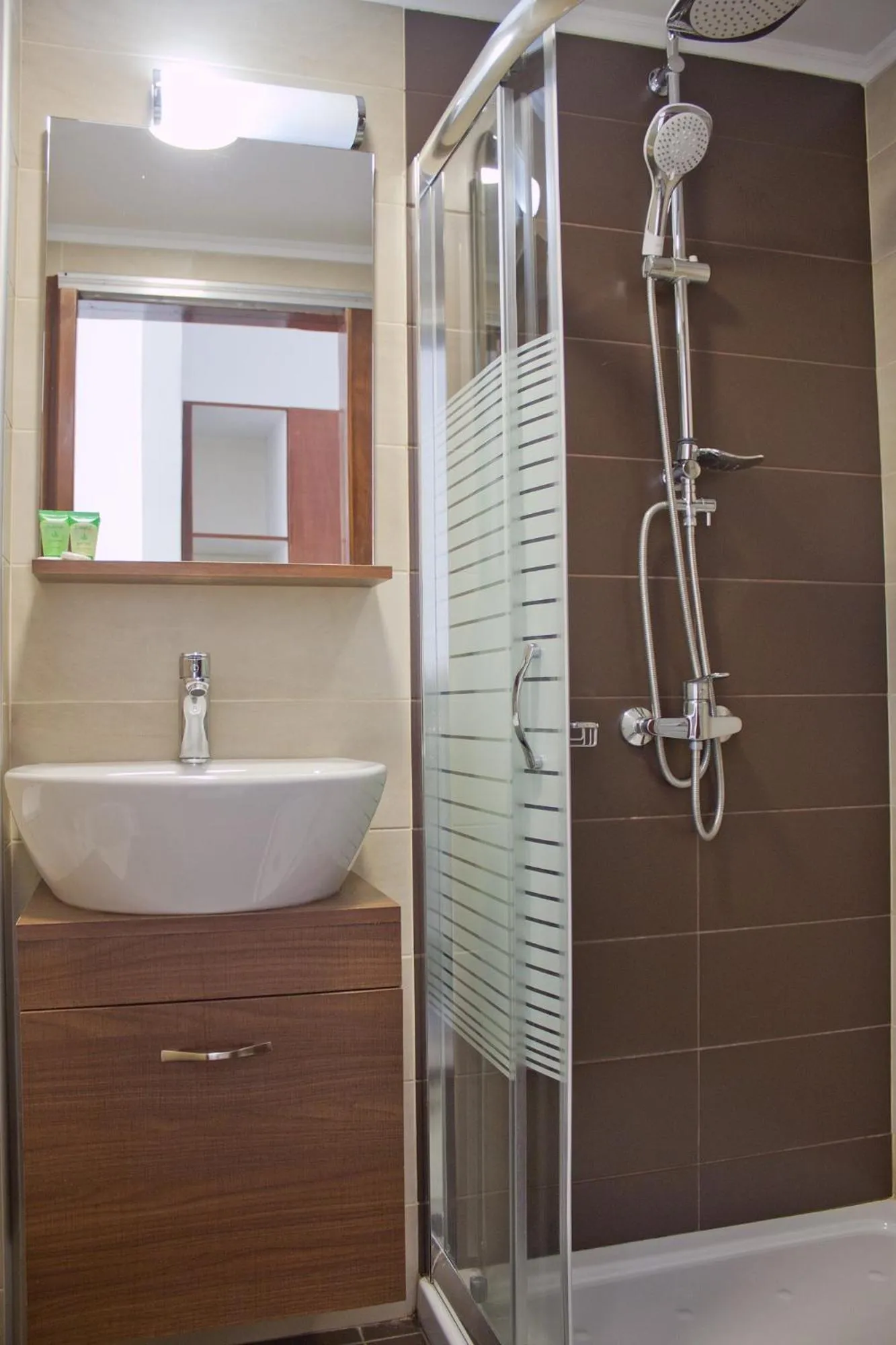 Bathroom in Danaos Hotel