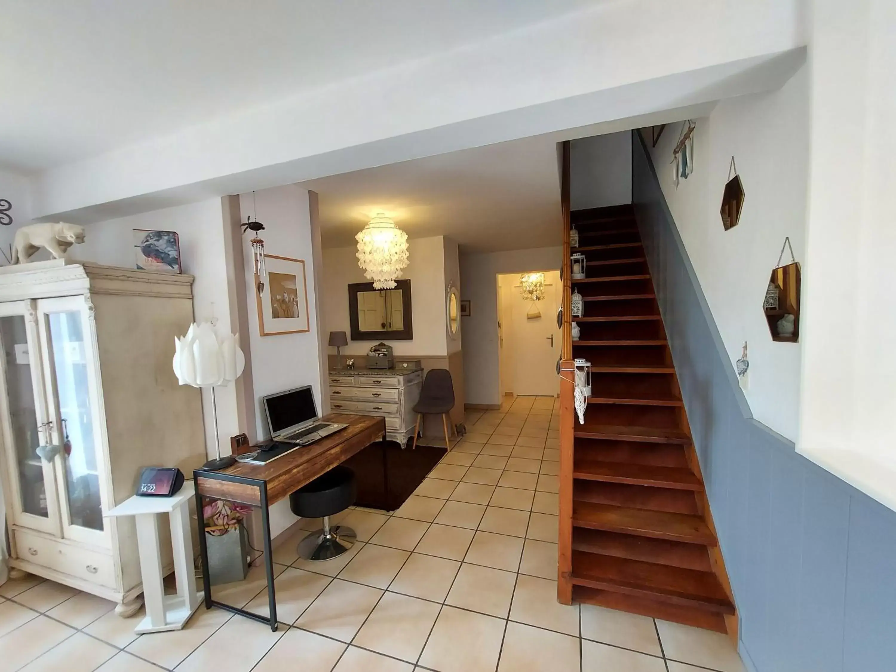 Kitchen/Kitchenette in Chambres d'Hotes des Ecureuils