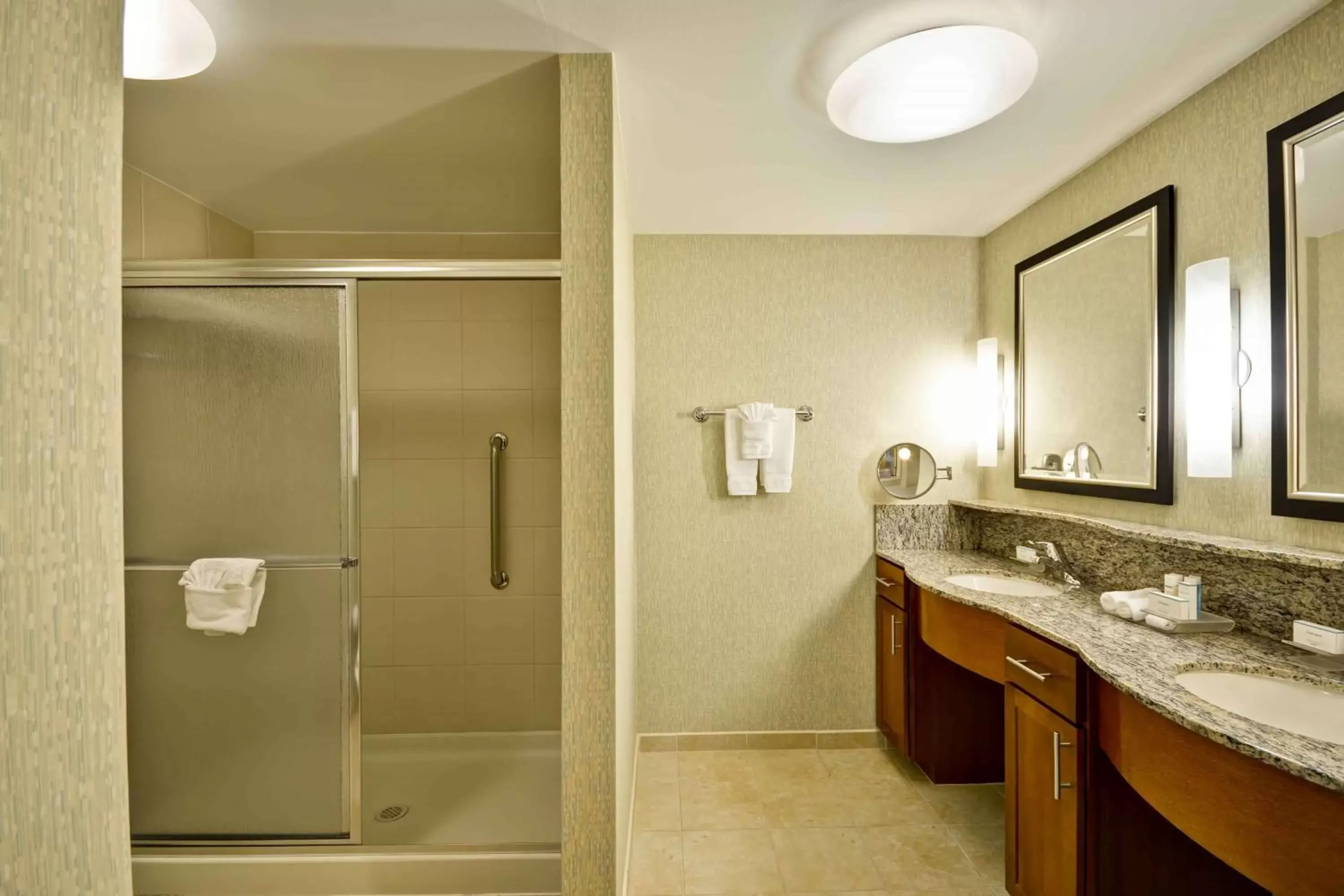 Bathroom in Homewood Suites Dallas-Frisco