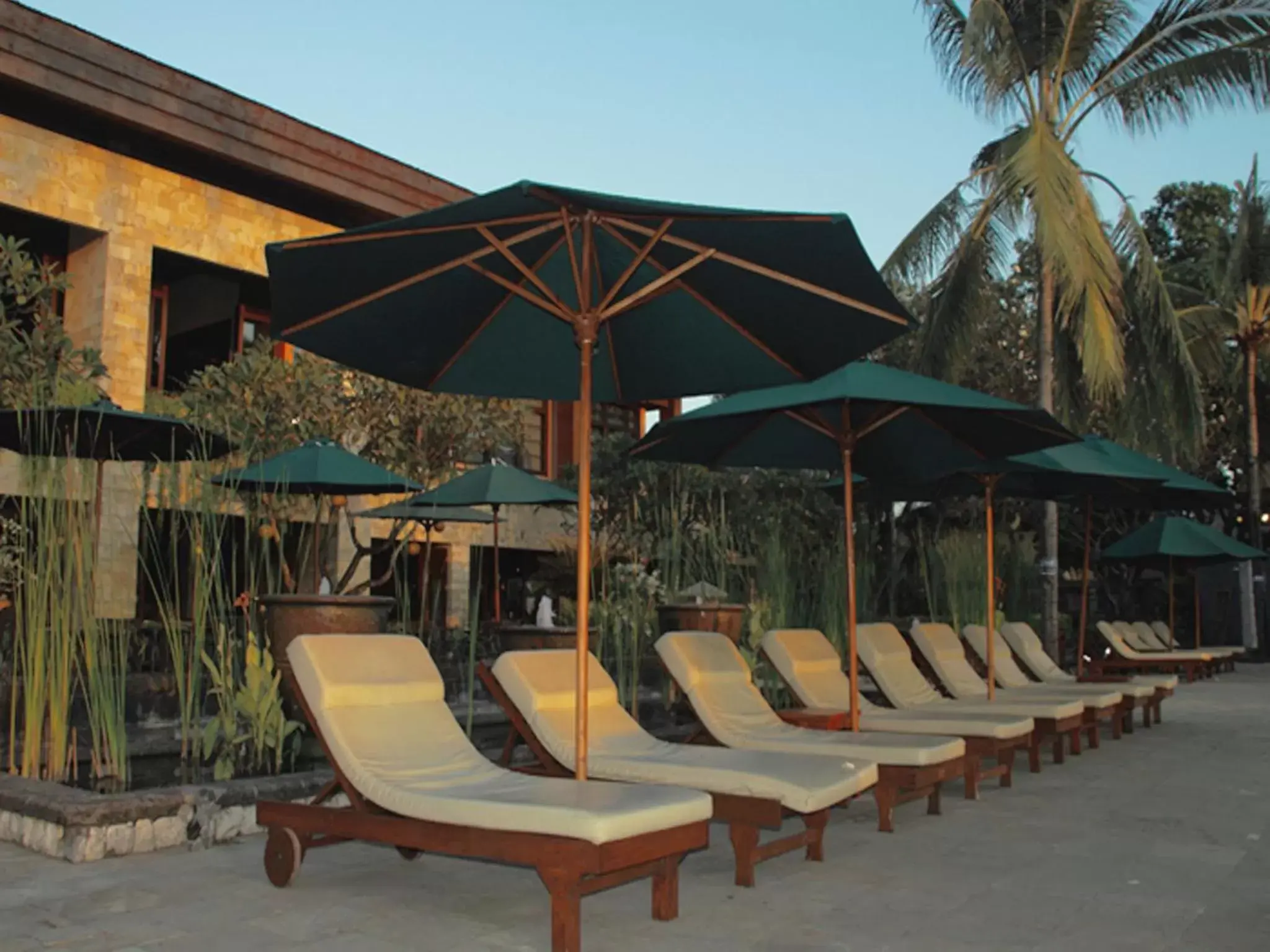 Balcony/Terrace, Swimming Pool in The Patra Bali Resort & Villas - CHSE Certified