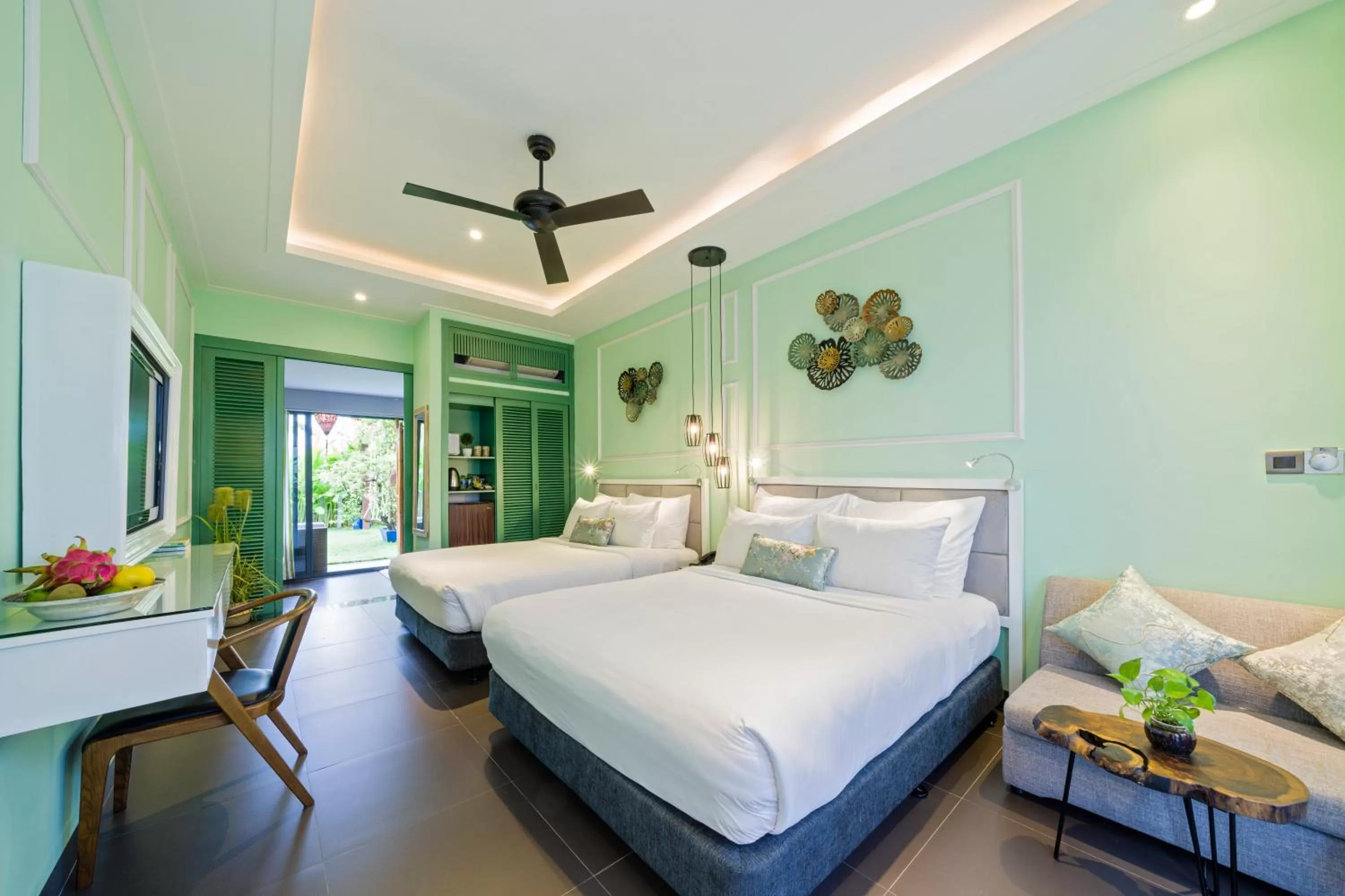 Bed in Lavini Hoian Boutique Villa
