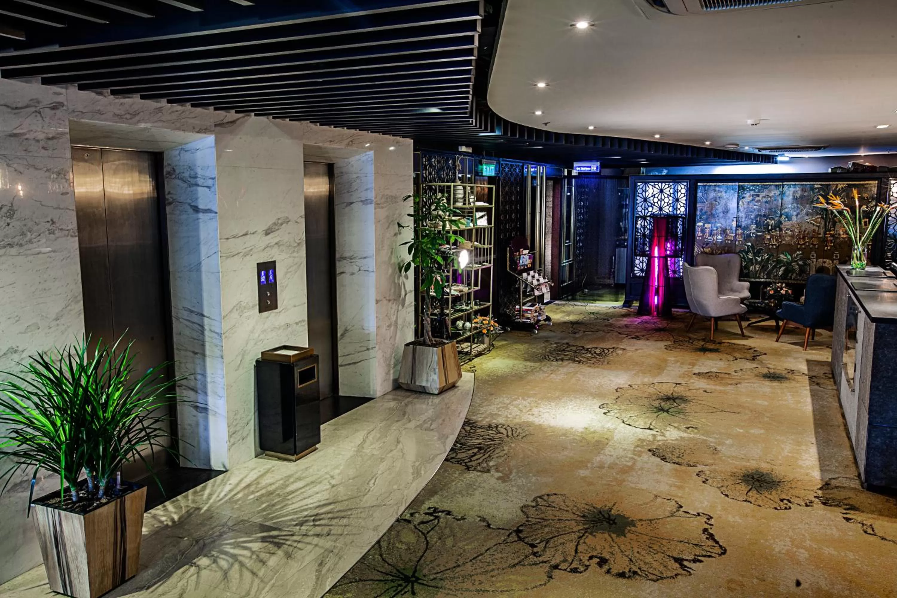 Lobby or reception in The Chi Boutique Hotel