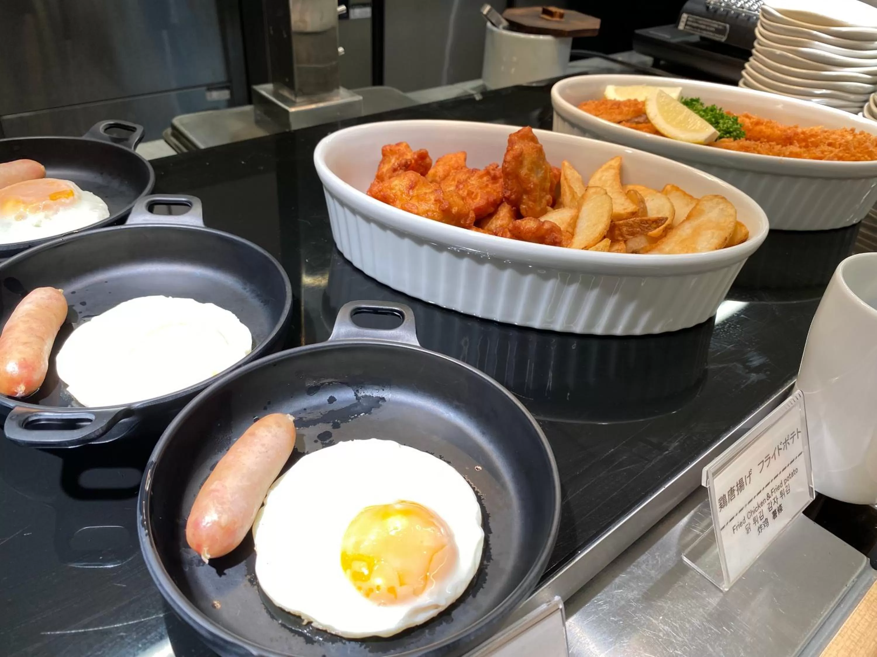 Buffet breakfast in Dormy Inn Korakuen