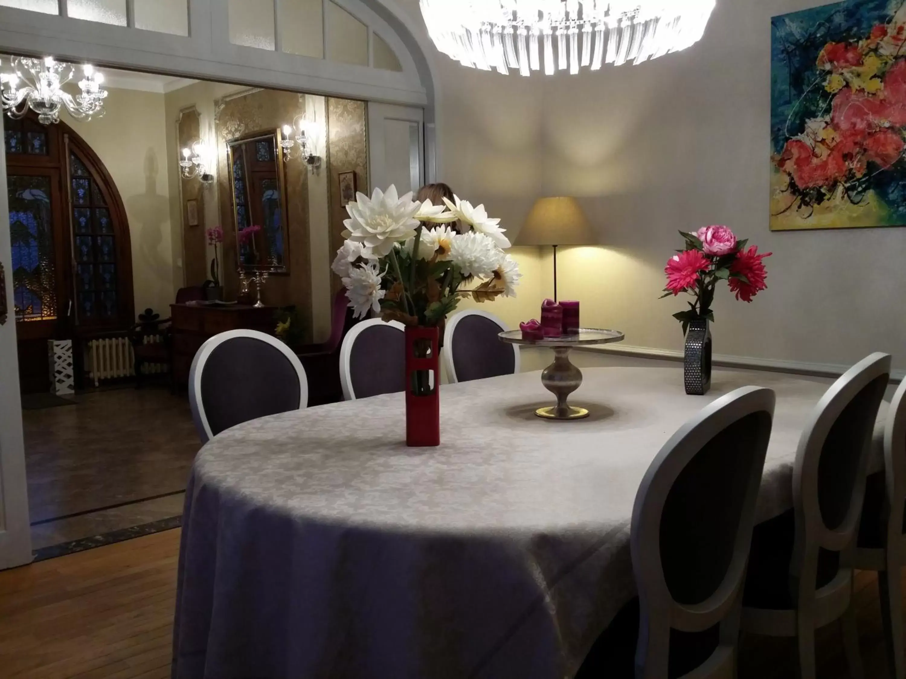 Dining area, Restaurant/Places to Eat in Le Castel Guesthouse