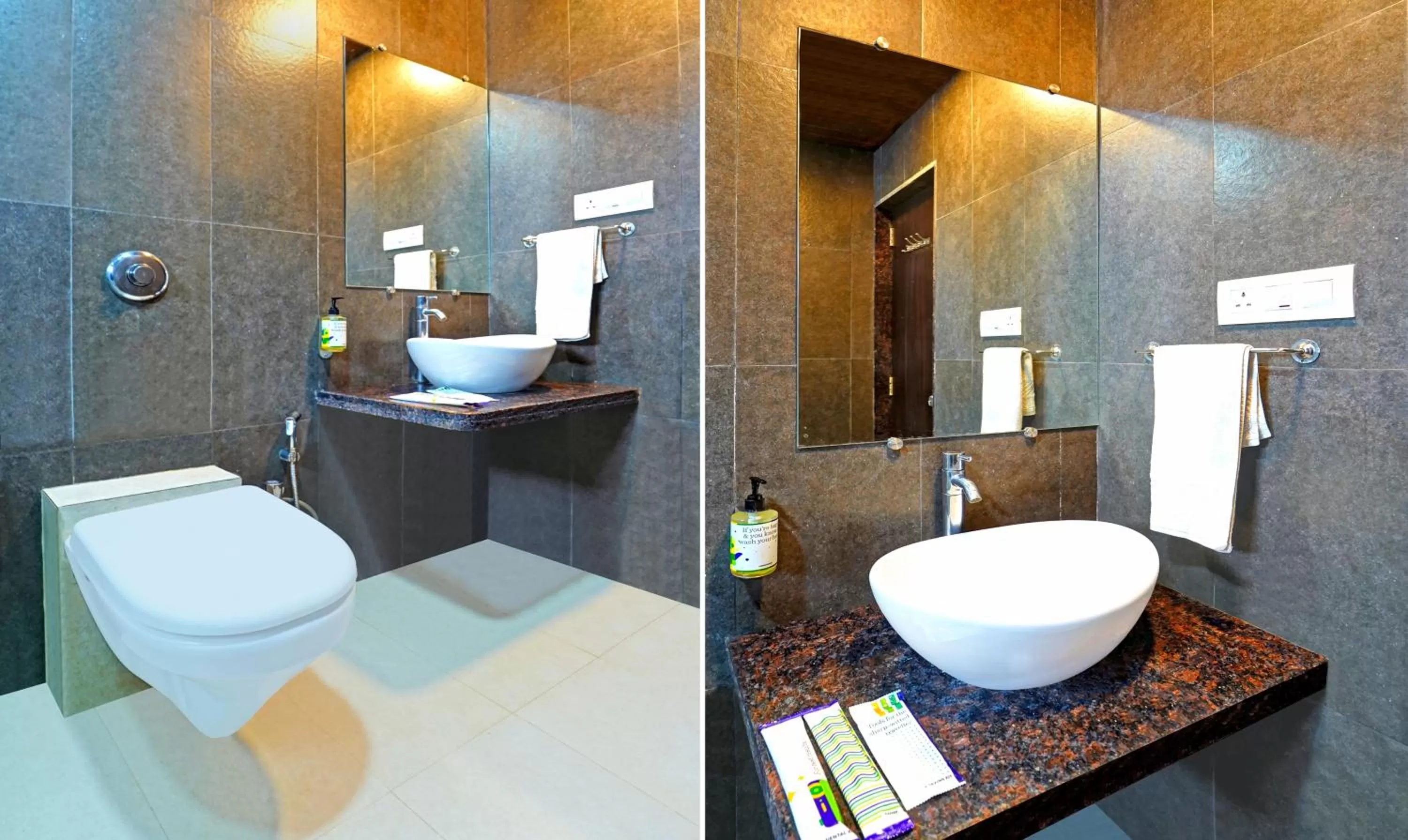 Bathroom in Treebo Vhyomaan Resort