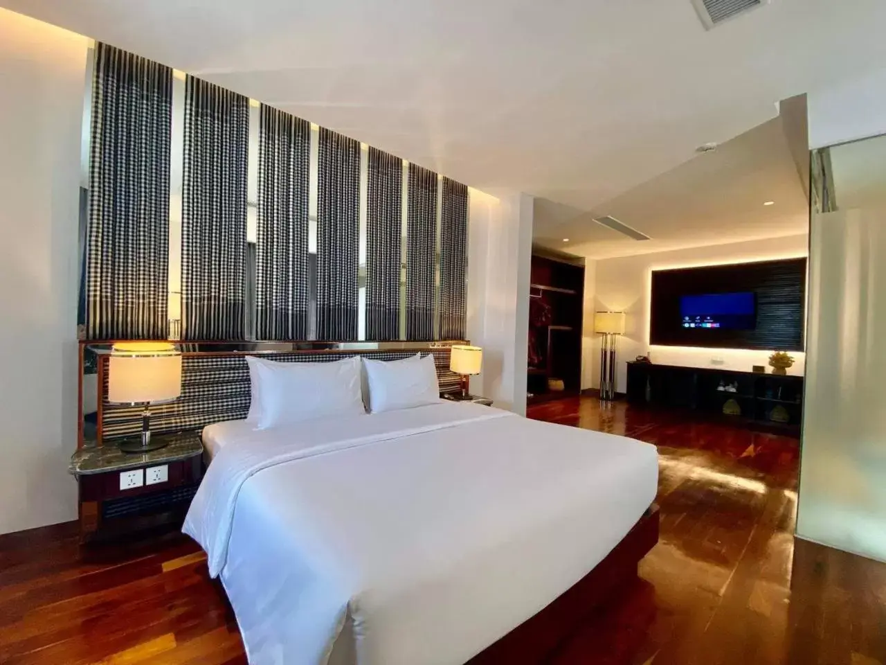 Bed in UTEY Hotel Bed in UTEY Hotel