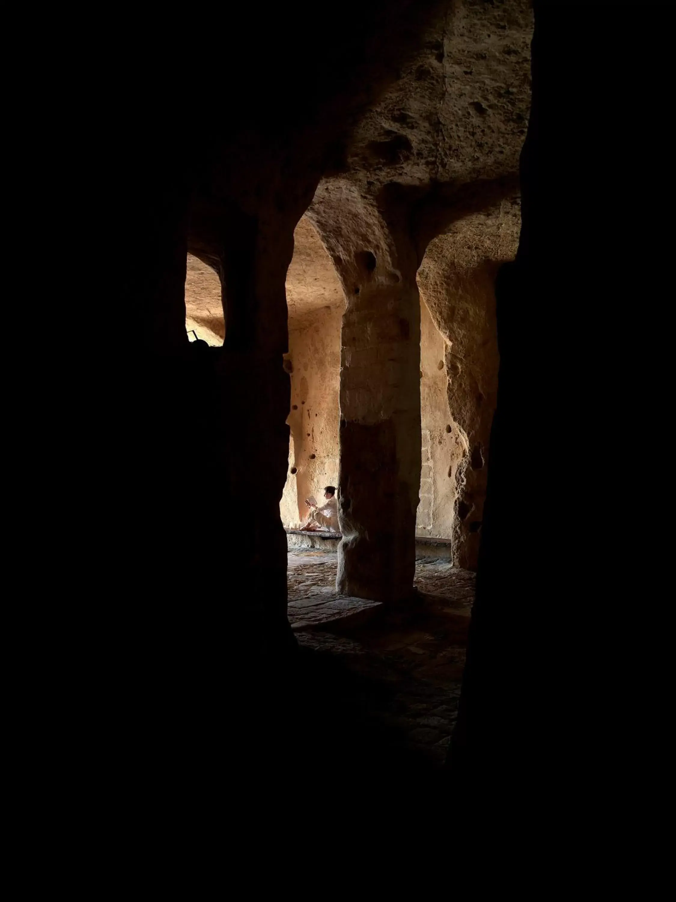 Lobby or reception in Sextantio Le Grotte Della Civita