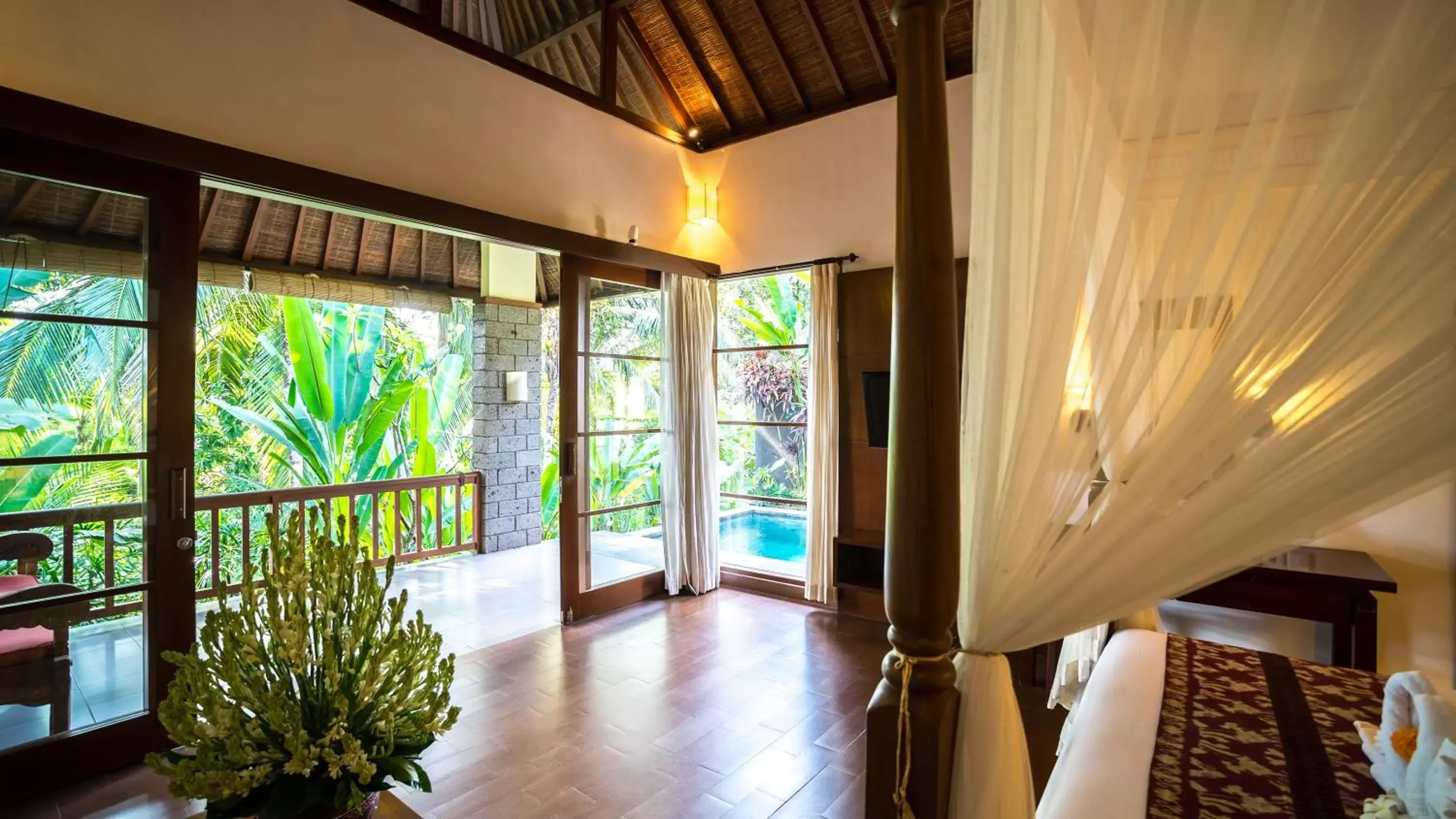 Garden view, Pool View in Kori Ubud Resort, Restaurant & Spa