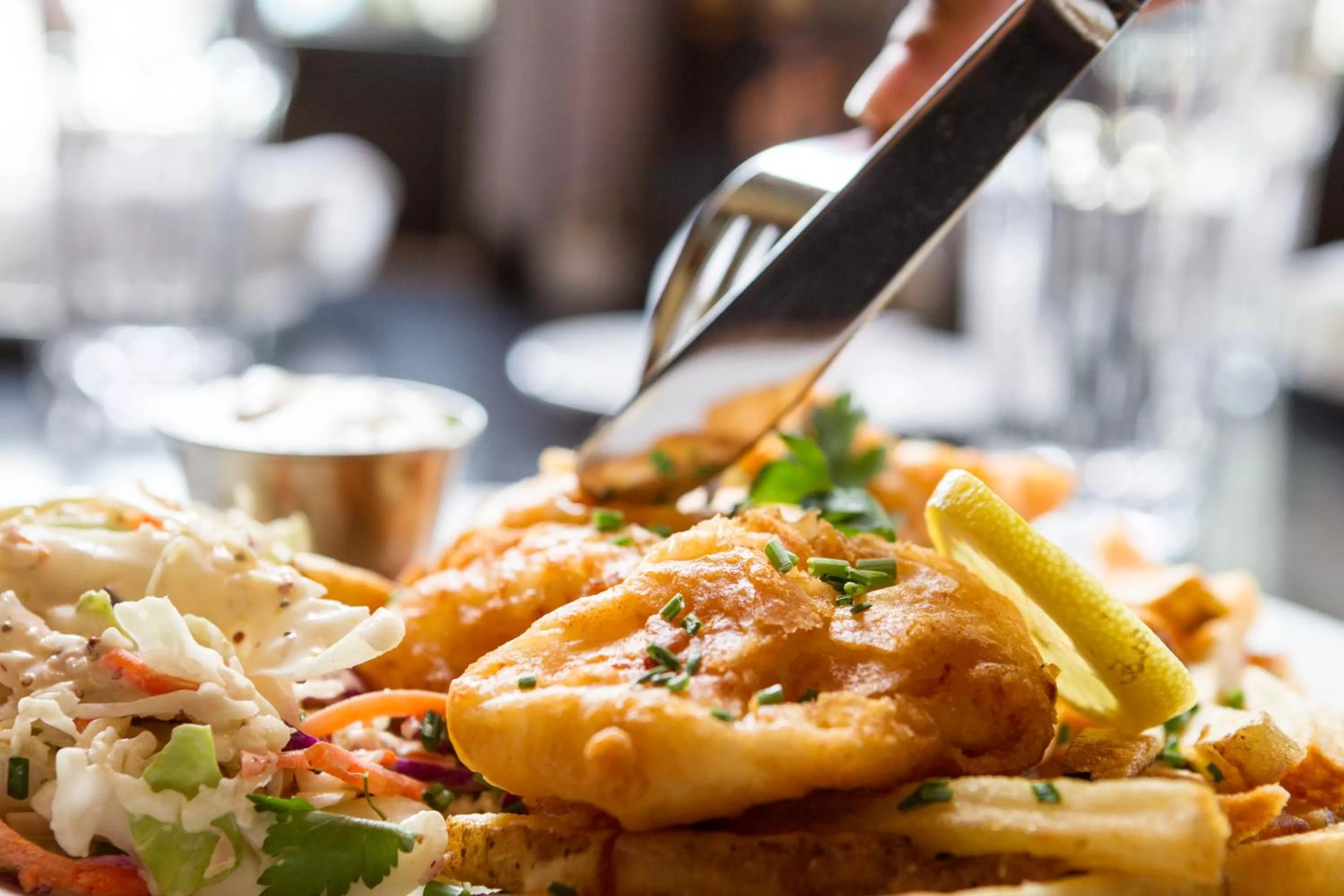 Food close-up in Hotel Congress