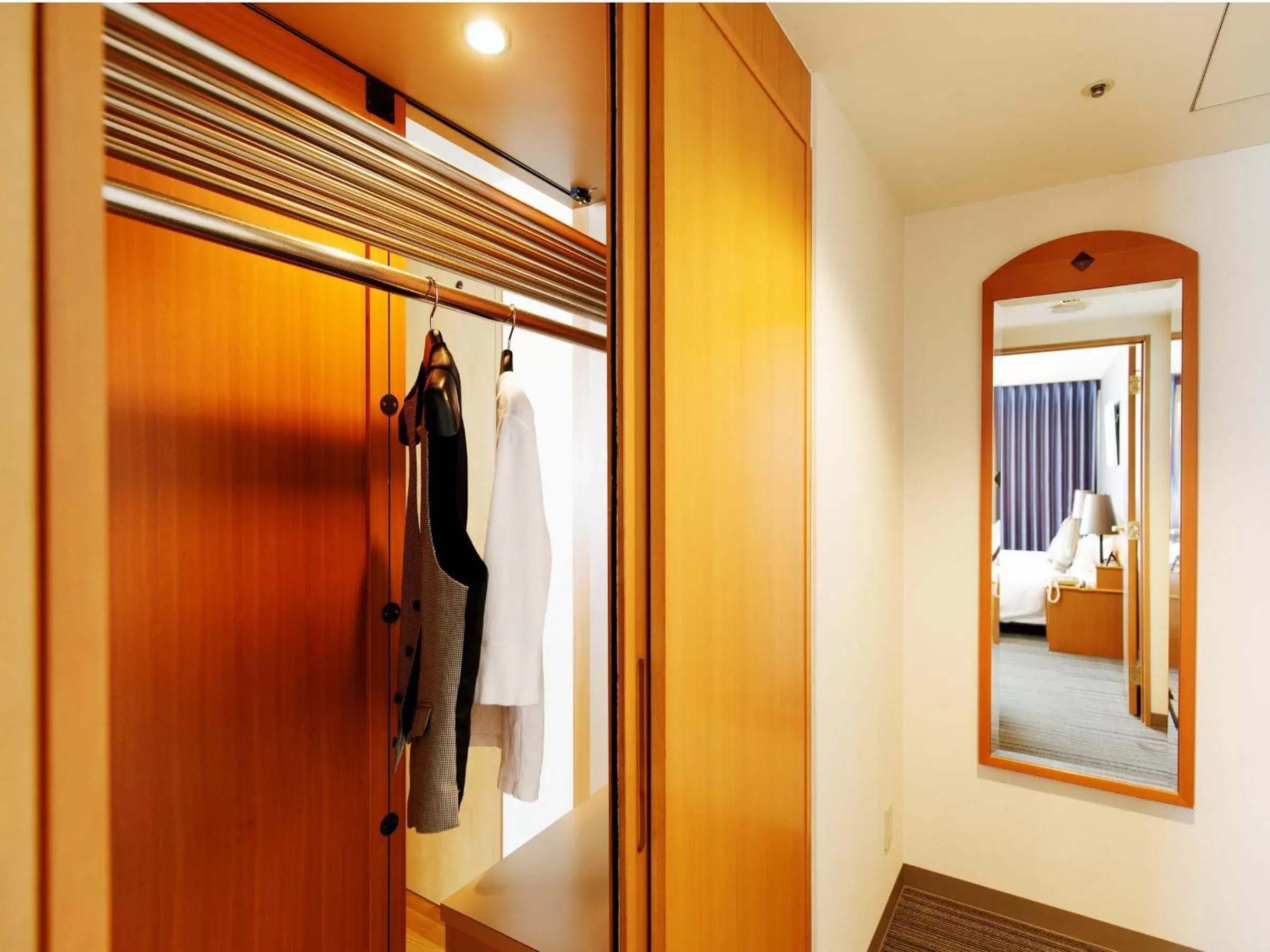 Bedroom, Bathroom in Okayama Koraku Hotel