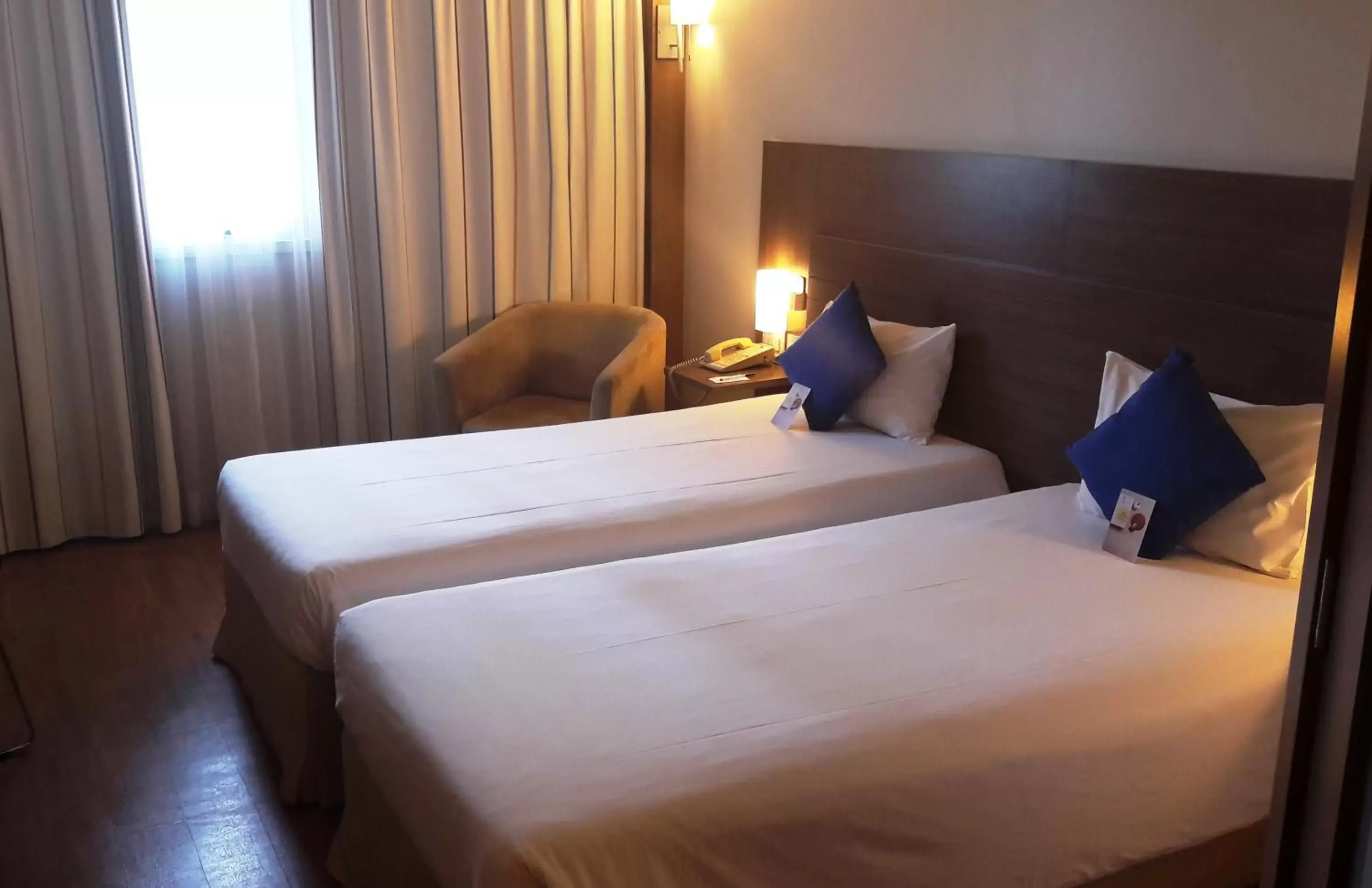 Bed in Novotel Manaus