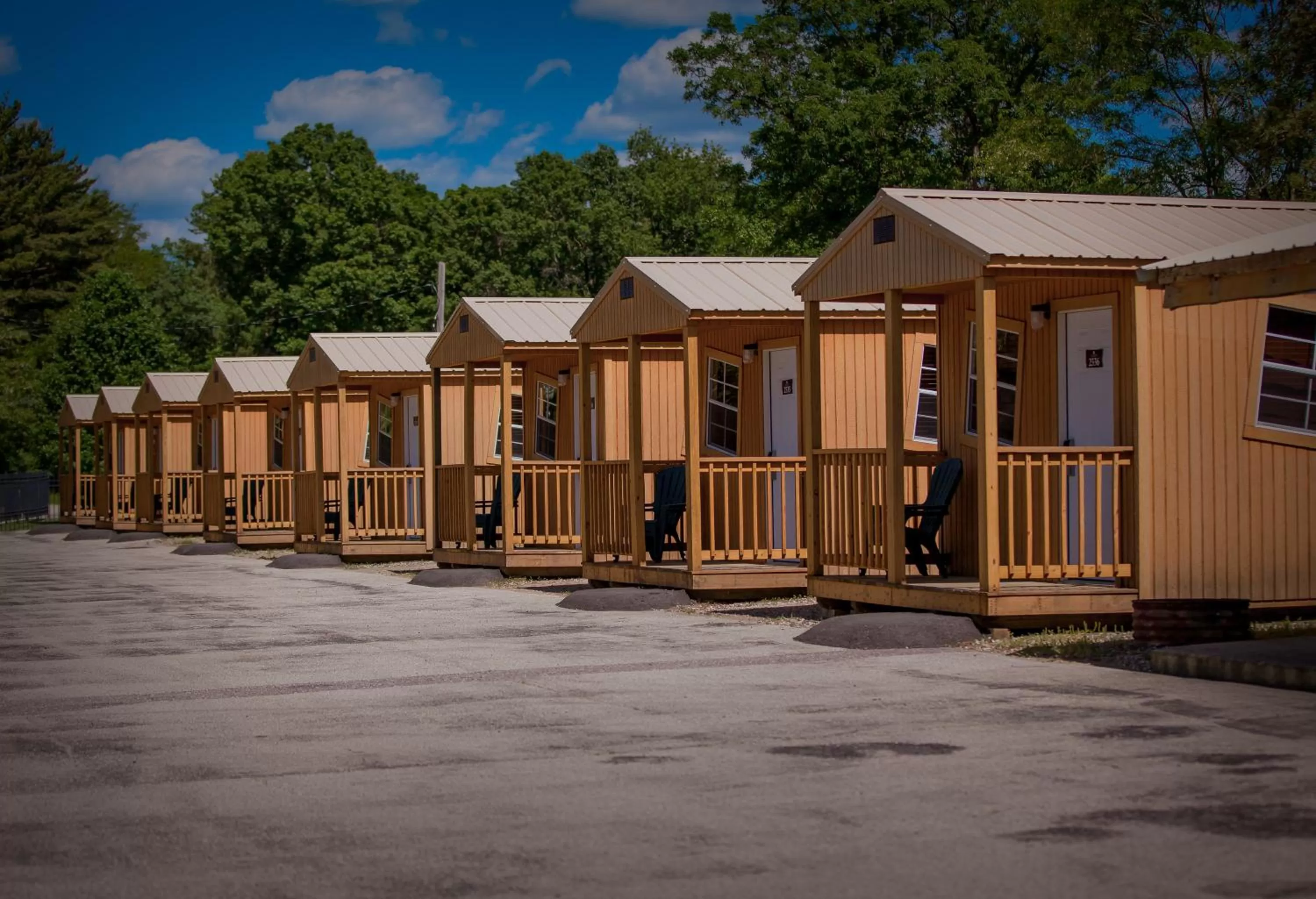 Property building in Natura Treescape Resort