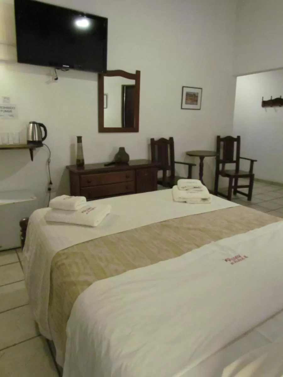 Bed in La Posada de Akasha