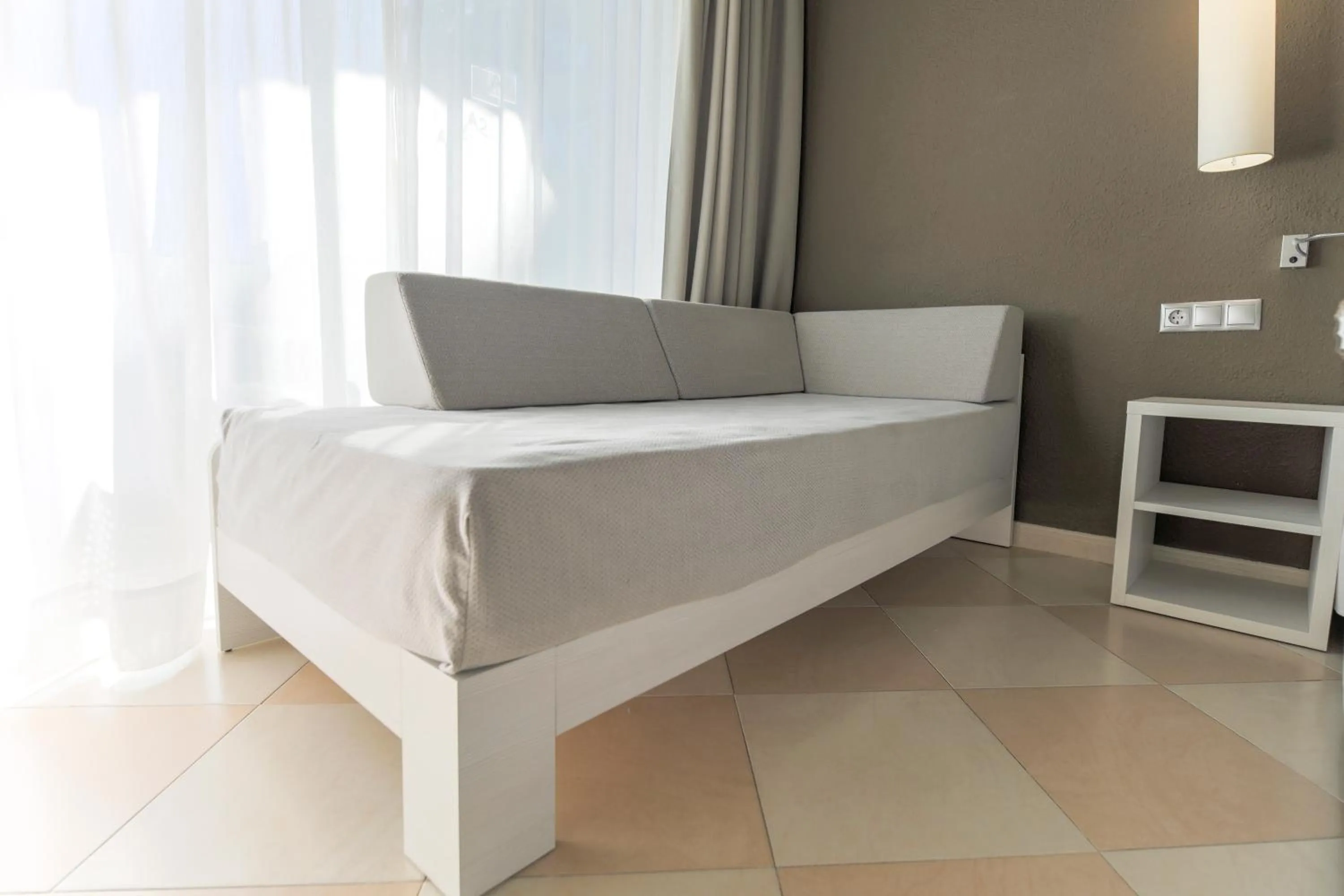 Bed in Hotel Augustus