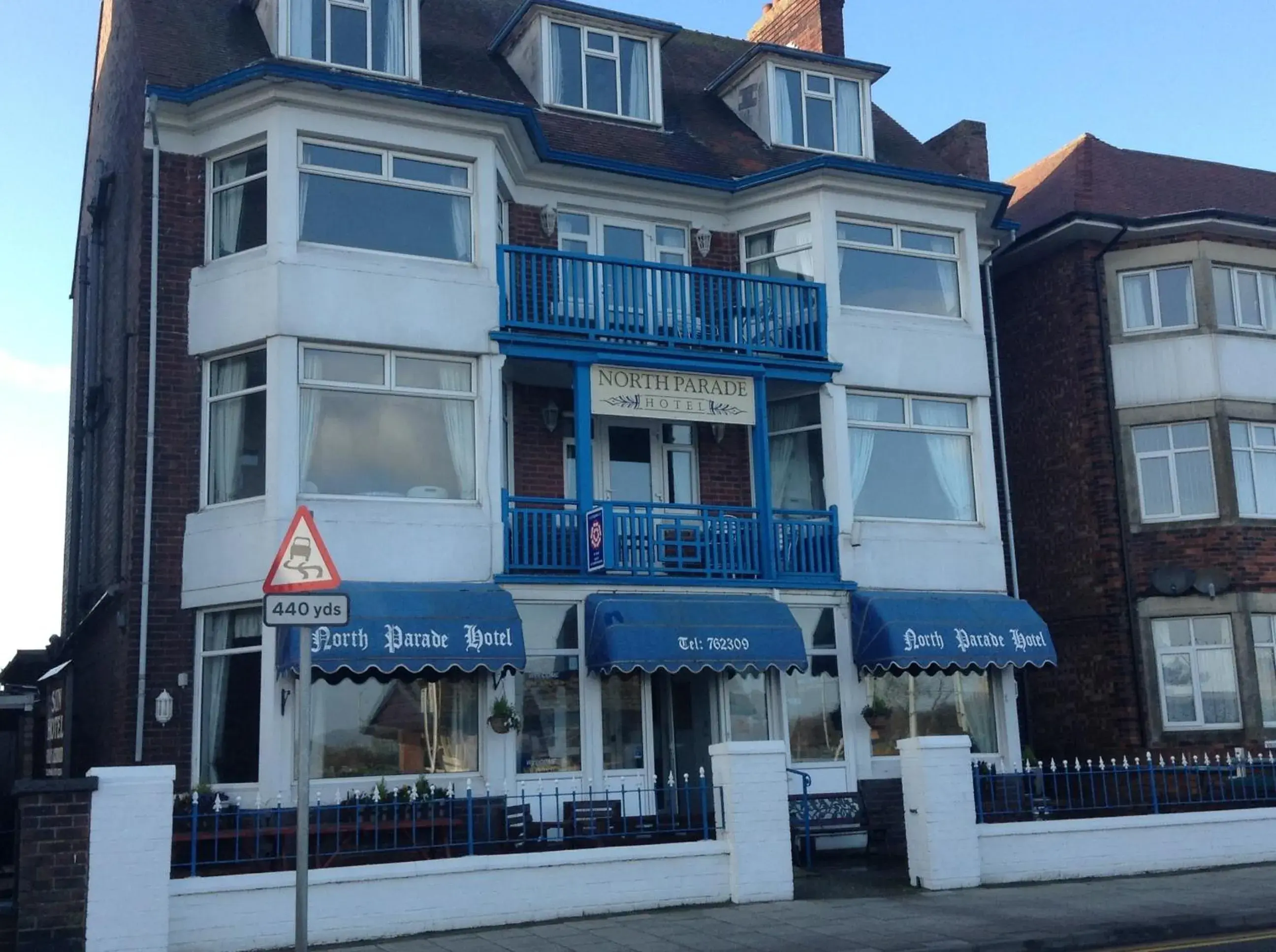 Facade/entrance, Property Building in North Parade Seafront Accommodation