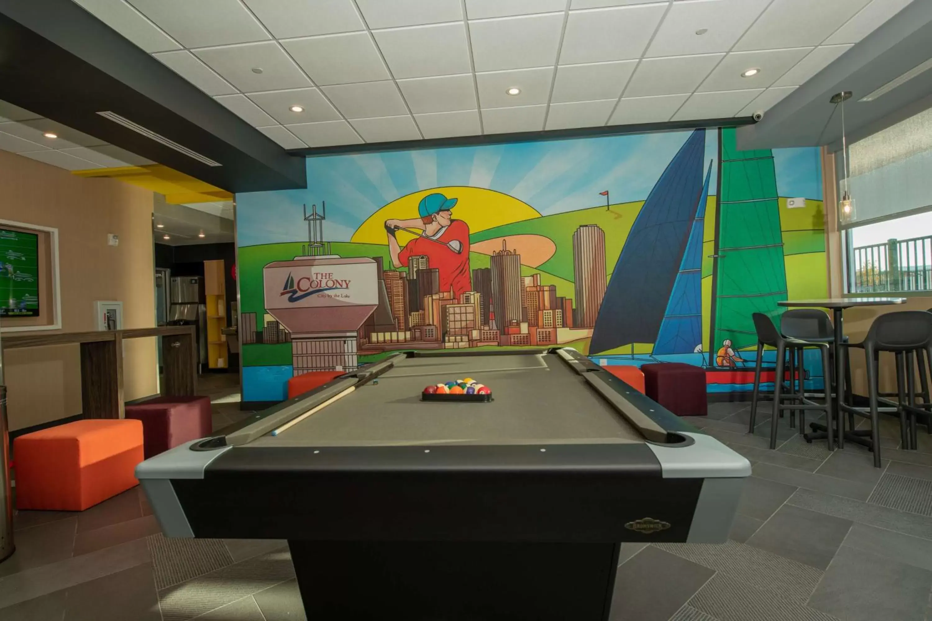 Lobby or reception, Billiards in Tru By Hilton The Colony