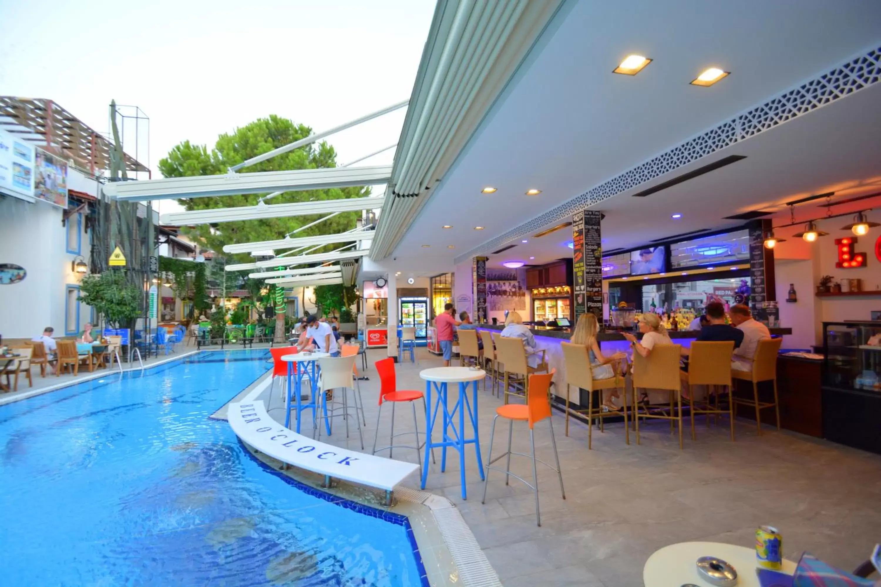 Pool view in Istankoy Hotel